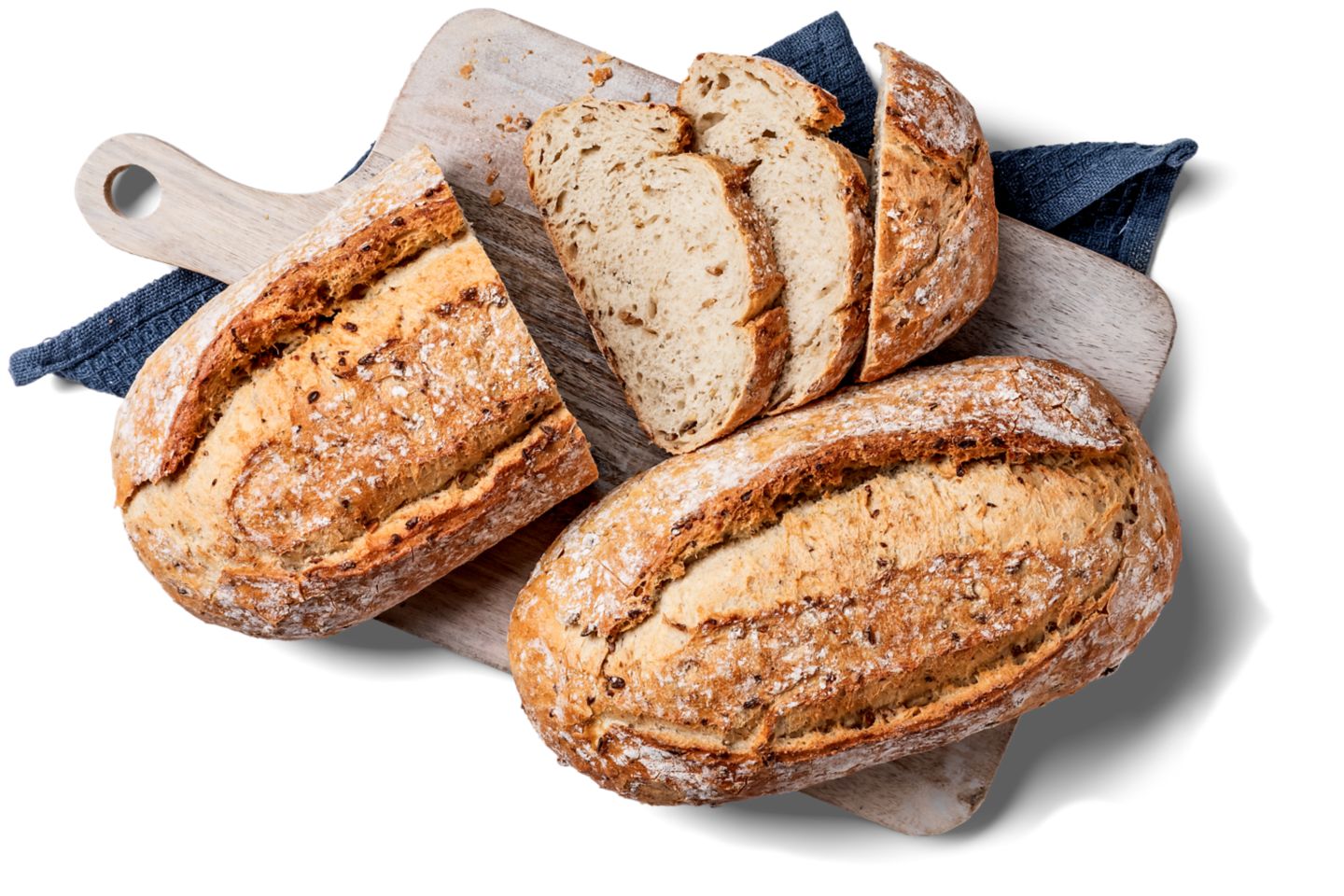 Brot mit gekeimtem Hafer