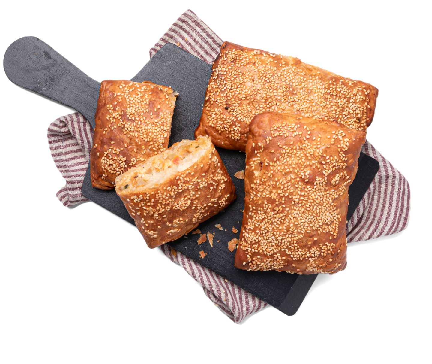 Bougatsa mit Hähnchen-Döner
