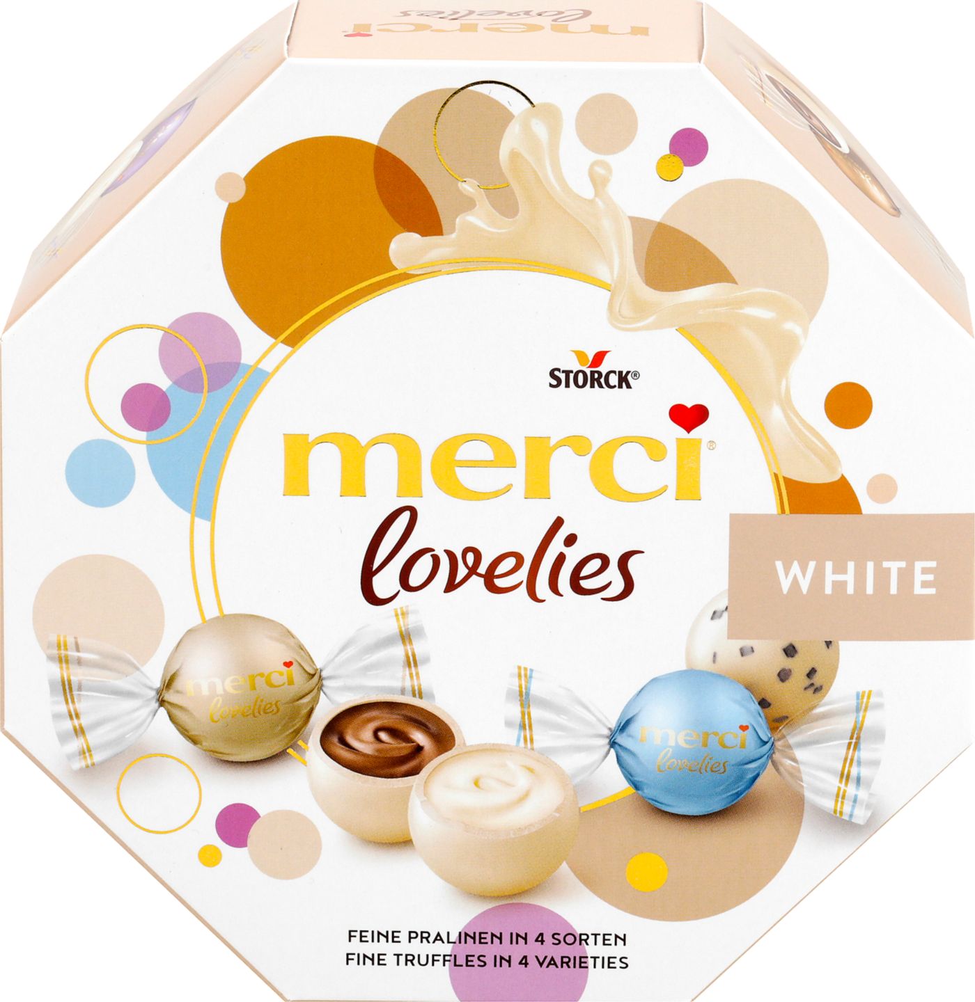 Изображение на MERCI LOVELIES Бонбони
крем пълнеж