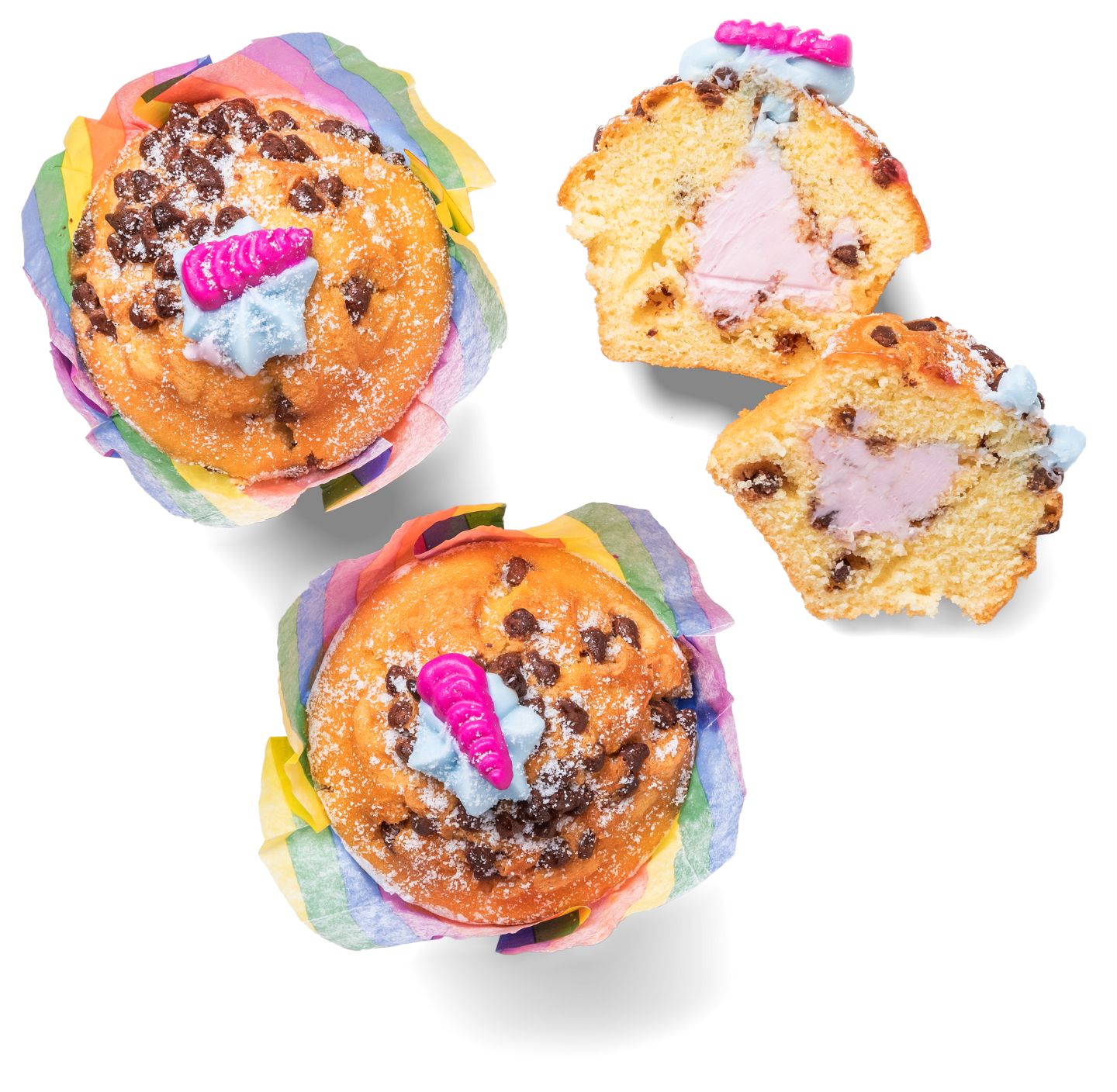 Muffin jednorožec
100 g