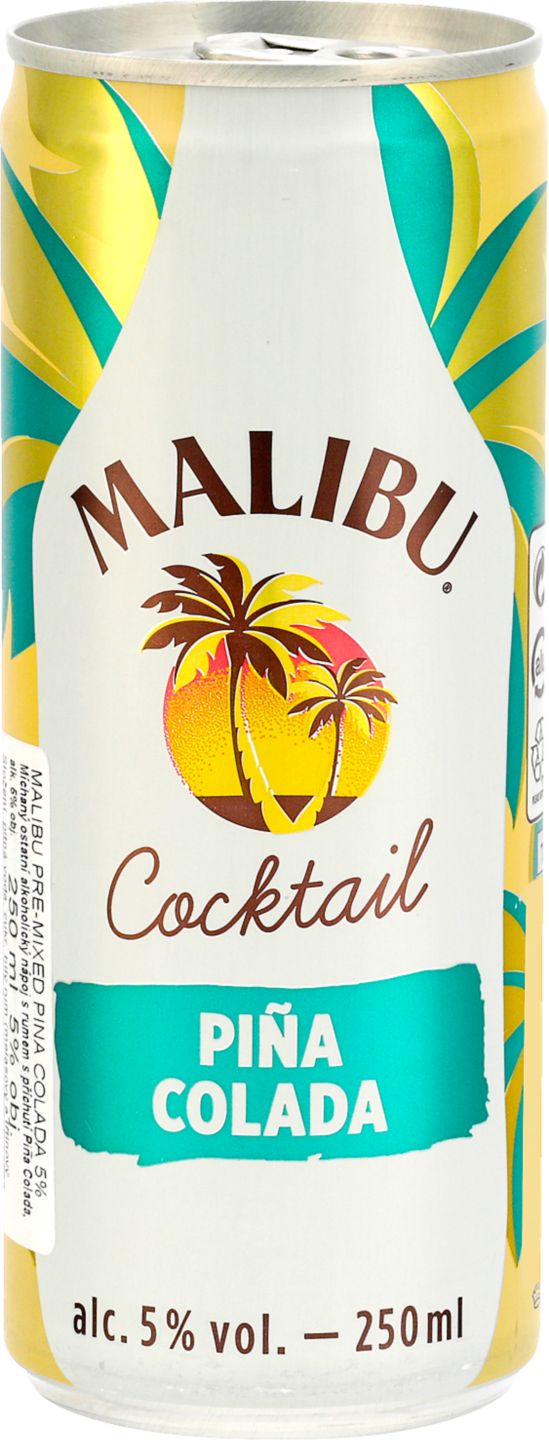 Изображение на Malibu Алкохолна напитка
различни видове