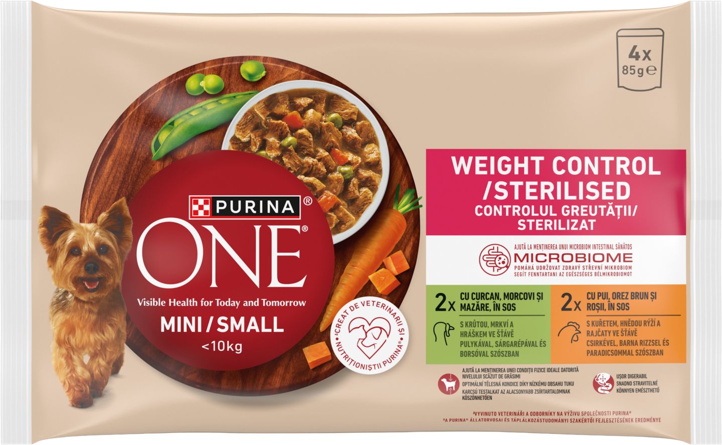 Изображение на Purina One Пауч за кучета
различни видове