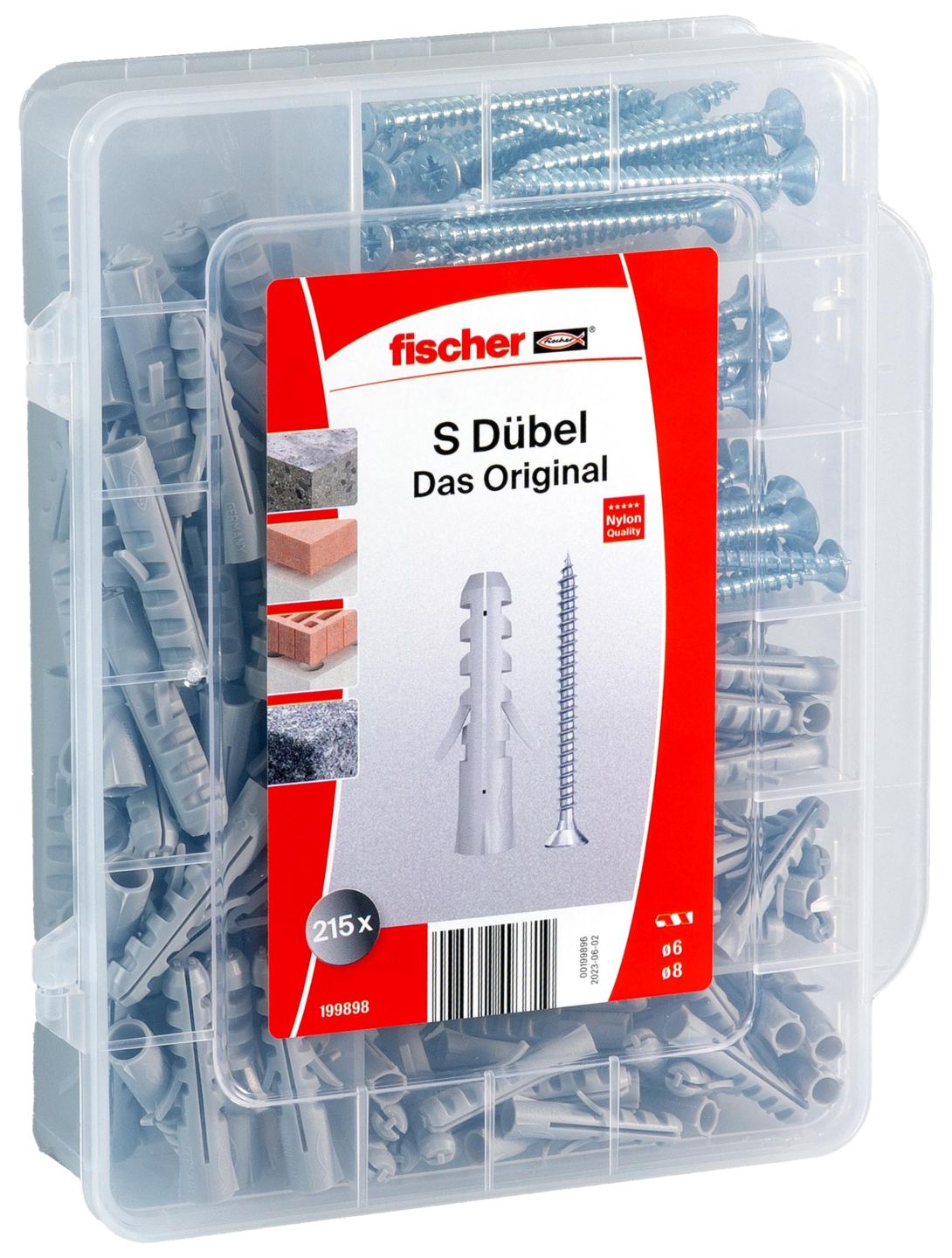 FISCHER Sortimentsbox S-Dübel