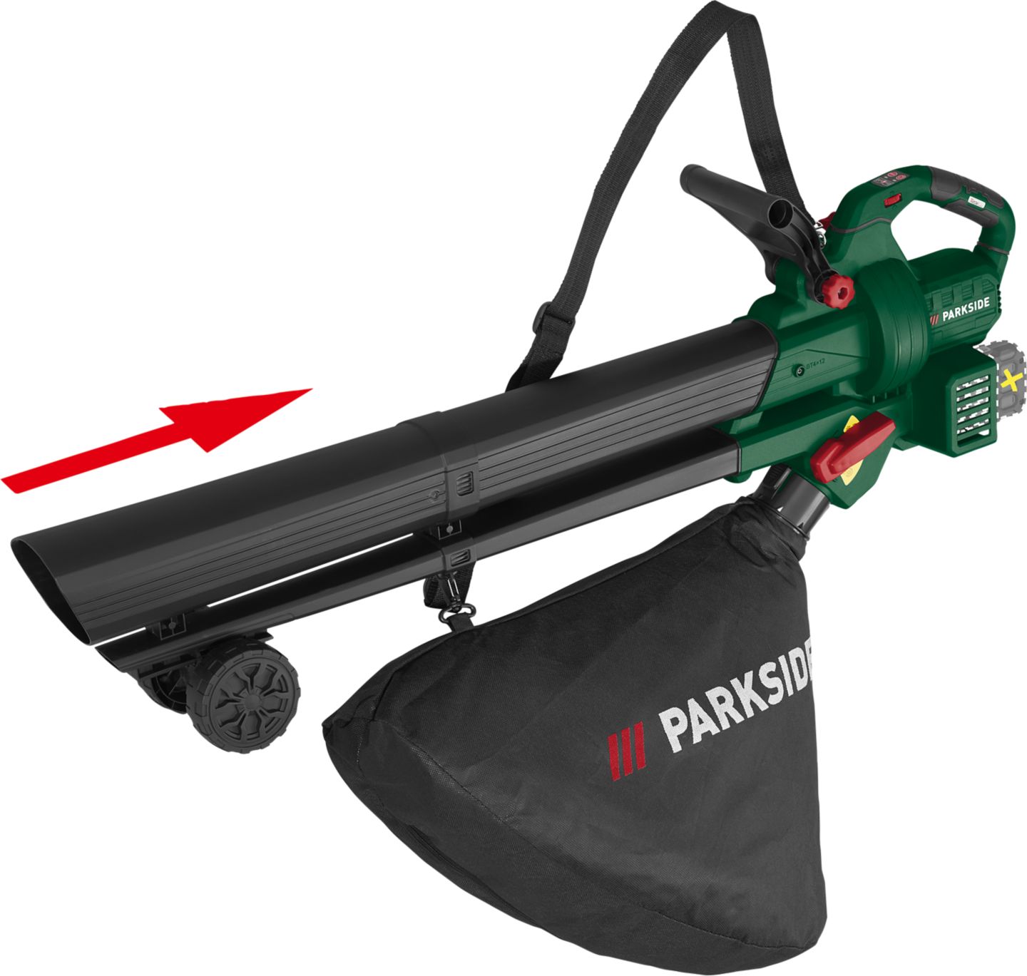PARKSIDE® Akku-Laubsauger/-bläser 40 V »PLSBA 40-Li A1« ohne Akku