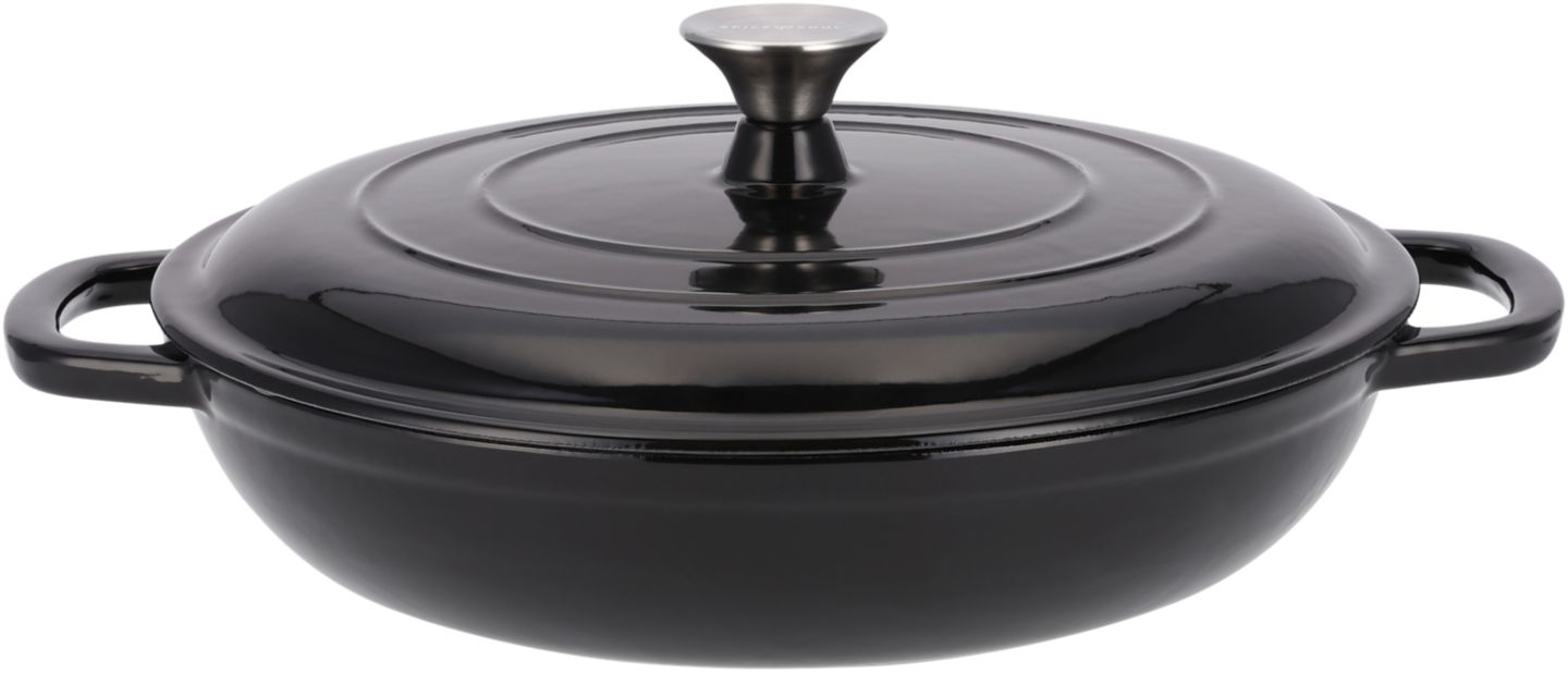 SPICE&SOUL® Gusseisen-Servierpfanne Ø 30 cm