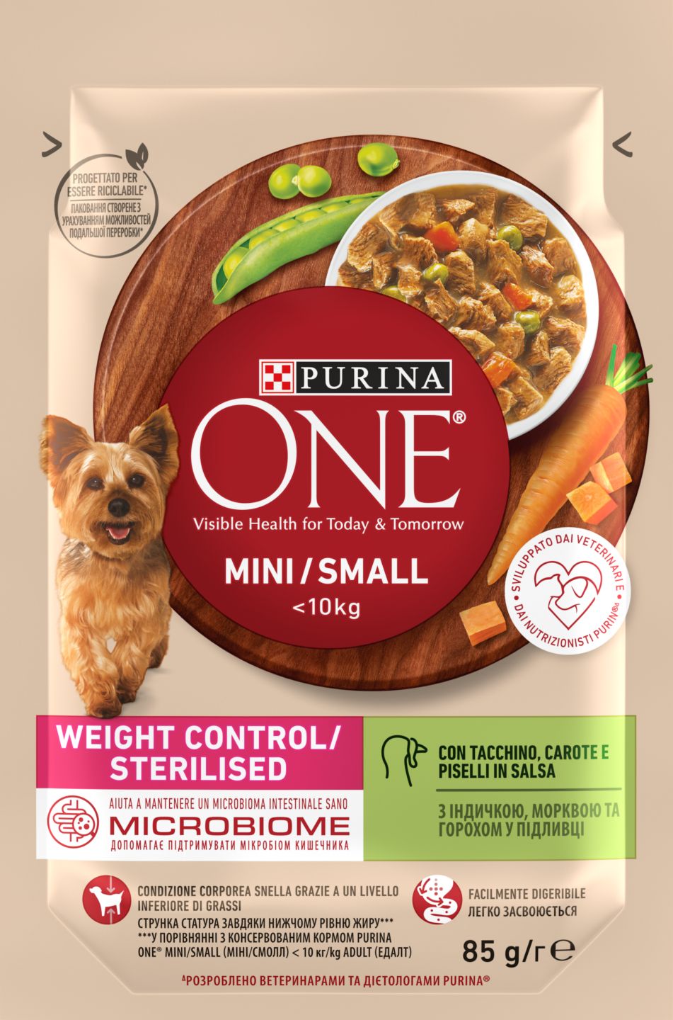 Изображение на Purina One Пауч за кучета
различни видове