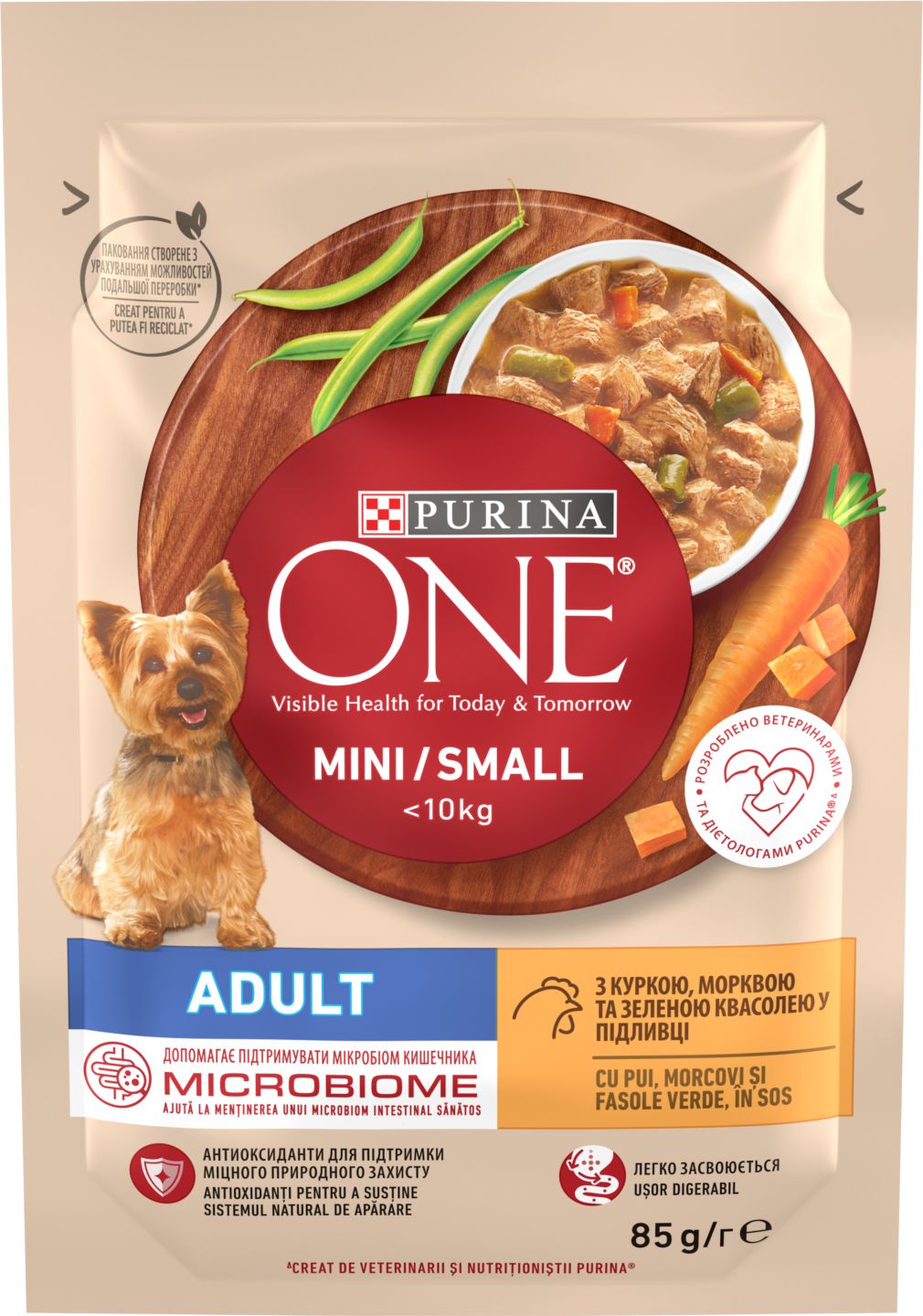 Изображение на Purina One Пауч за кучета
различни видове