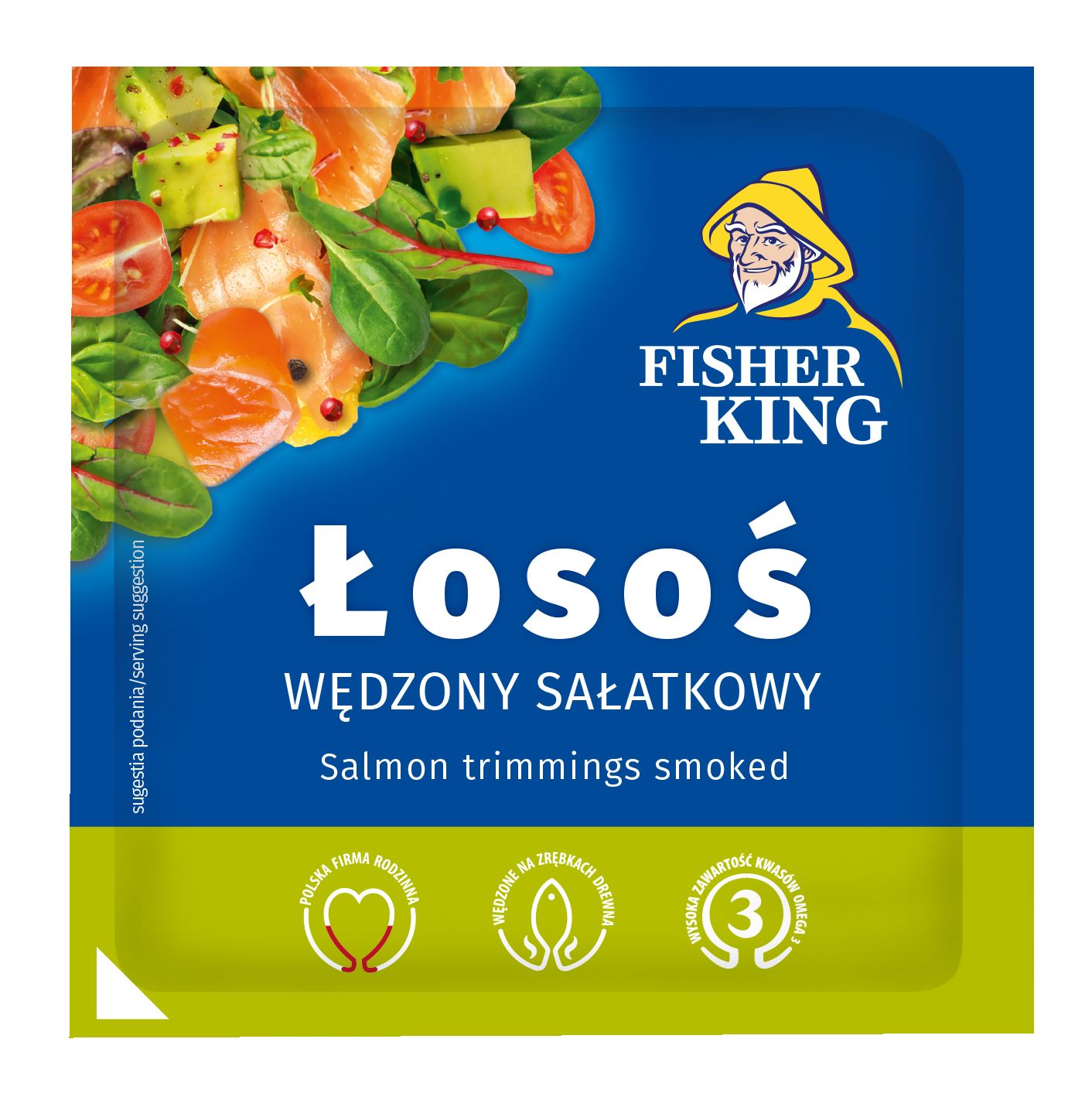 Fisher King, Łosoś sałatkowy wędzony