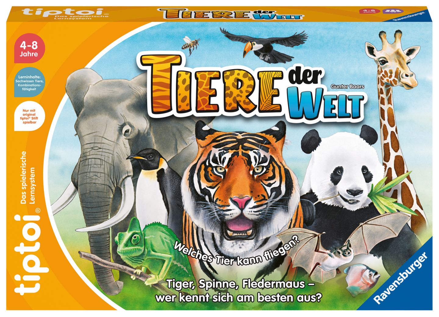 RAVENSBURGER »Tiere der Welt« tiptoi® Brettspiel