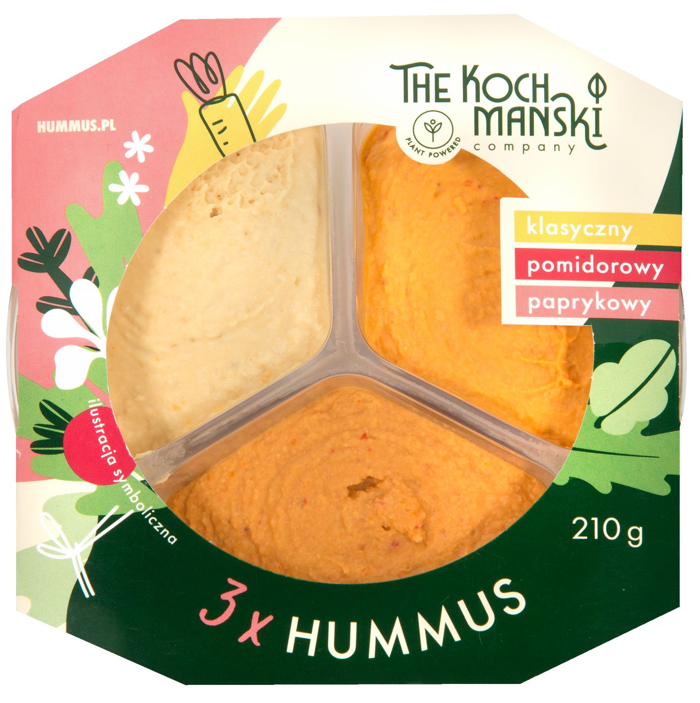 Kochmański Hummus TRIO