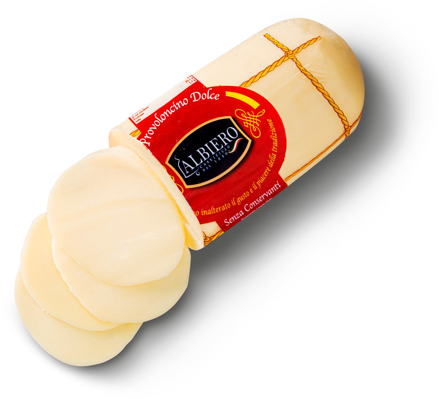 Provolone Dolce, Ser półtwardy, dojrzewający