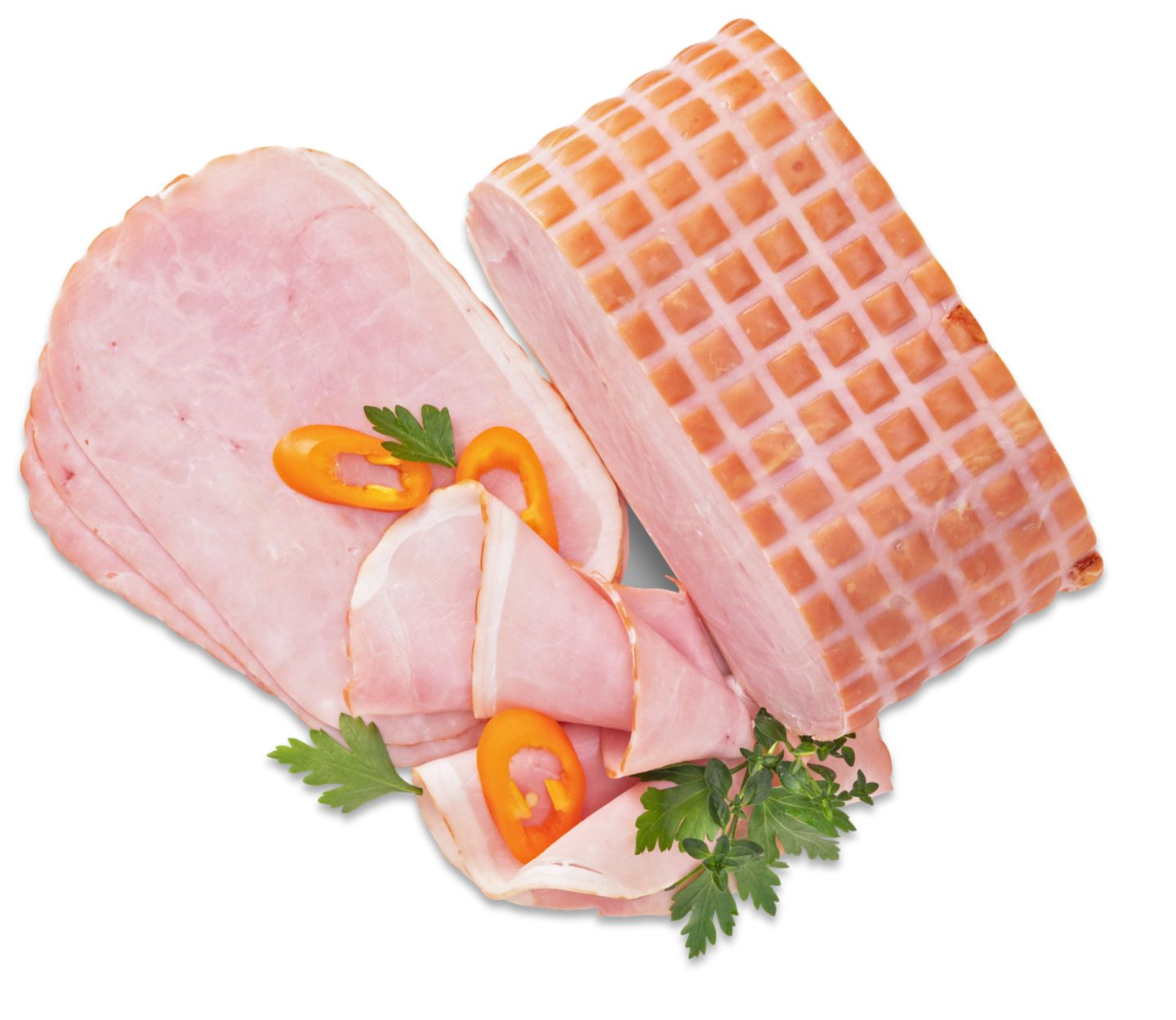 Aus eigener Herstellung Farmerschinken 