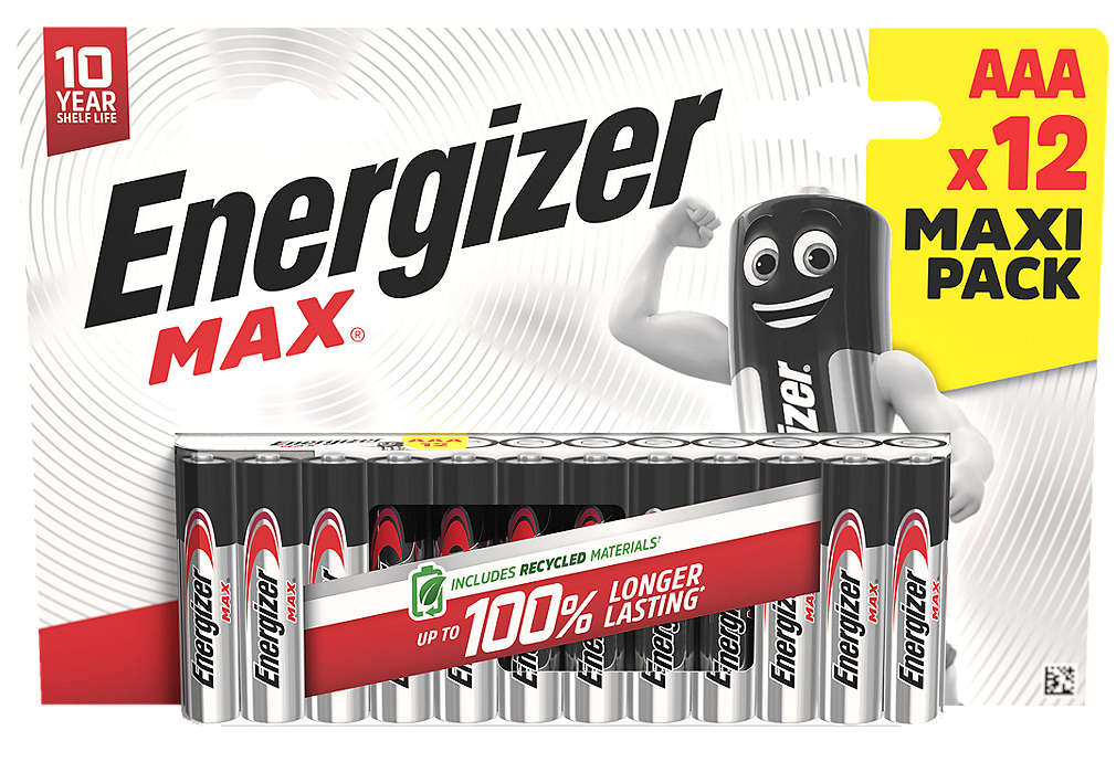 Zdjęcie oferty Energizer Baterie alkaiczne MAX 12 AAA