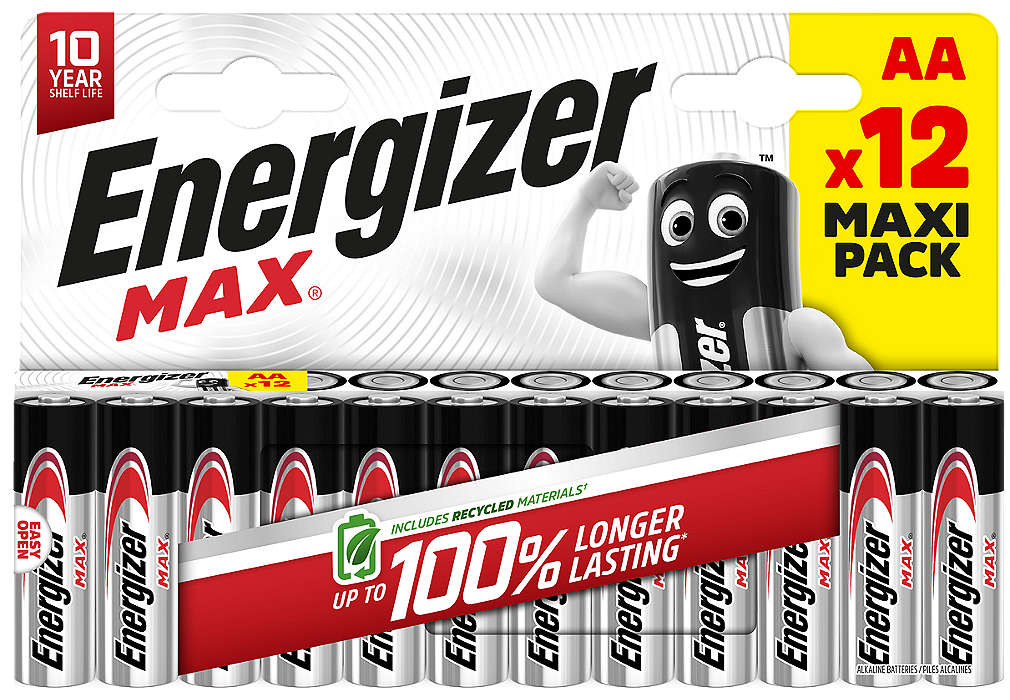 Zdjęcie oferty Energizer Baterie alkaiczne MAX 12AA