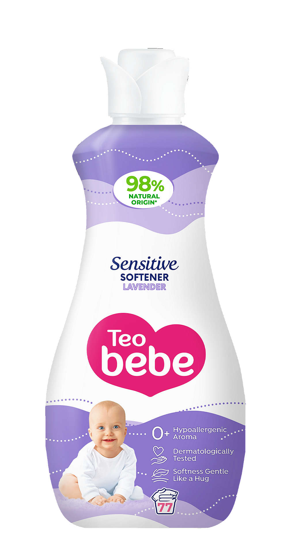 Изображение за продукта TEO BEBE Омекотител, Lavender 68/77 пранета