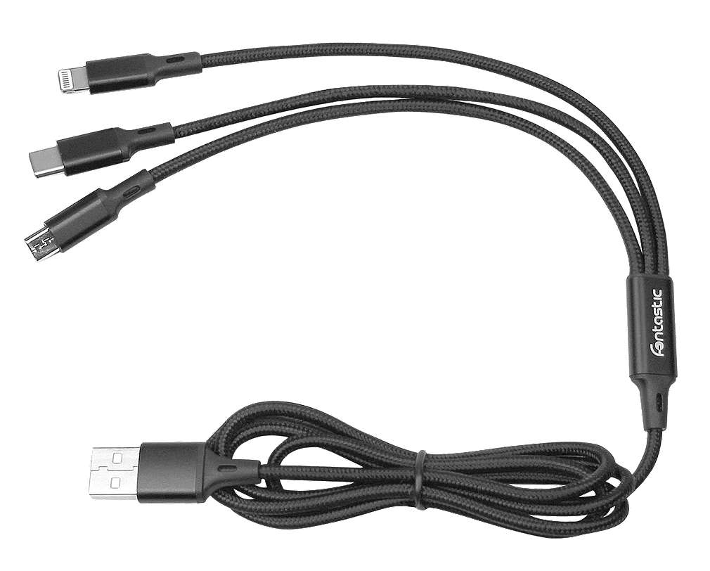 Abbildung des Angebots FONTASTIC 3-in-1-USB-Ladekabel 