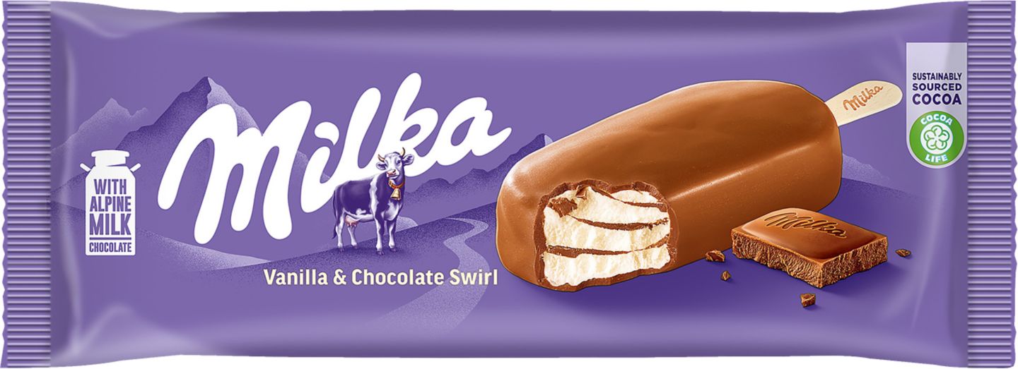 Milka nanuk vanilka