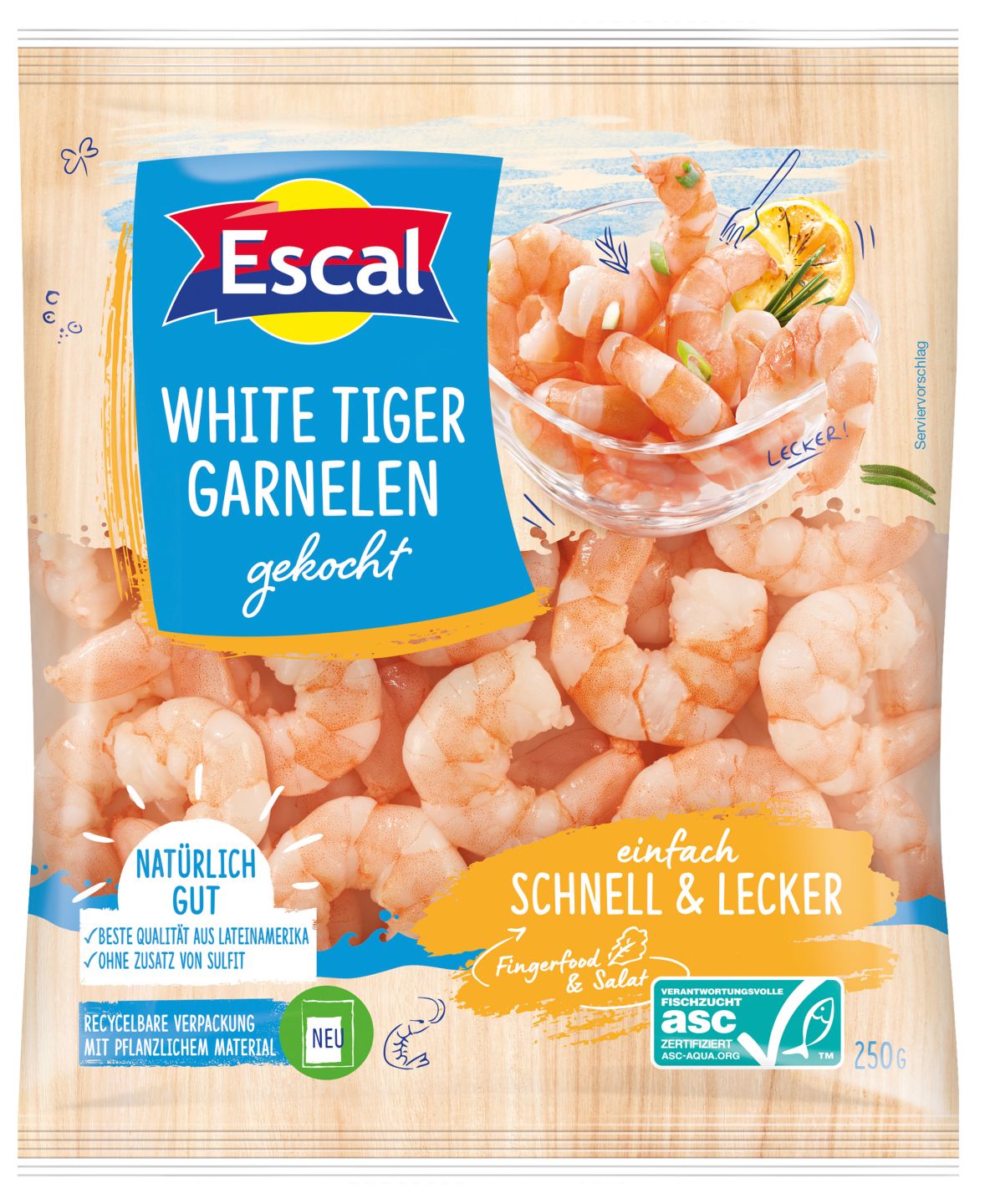 ESCAL White Tiger Garnelen oder King Prawns