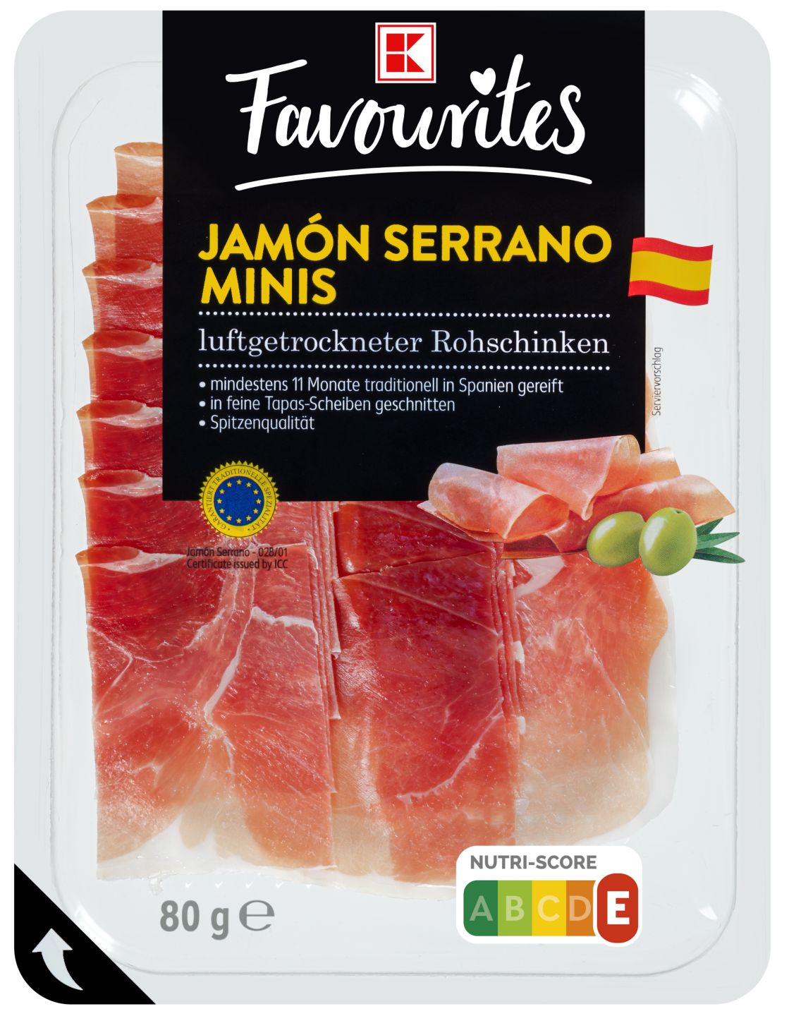 K-FAVOURITES Jamón Serrano Minis