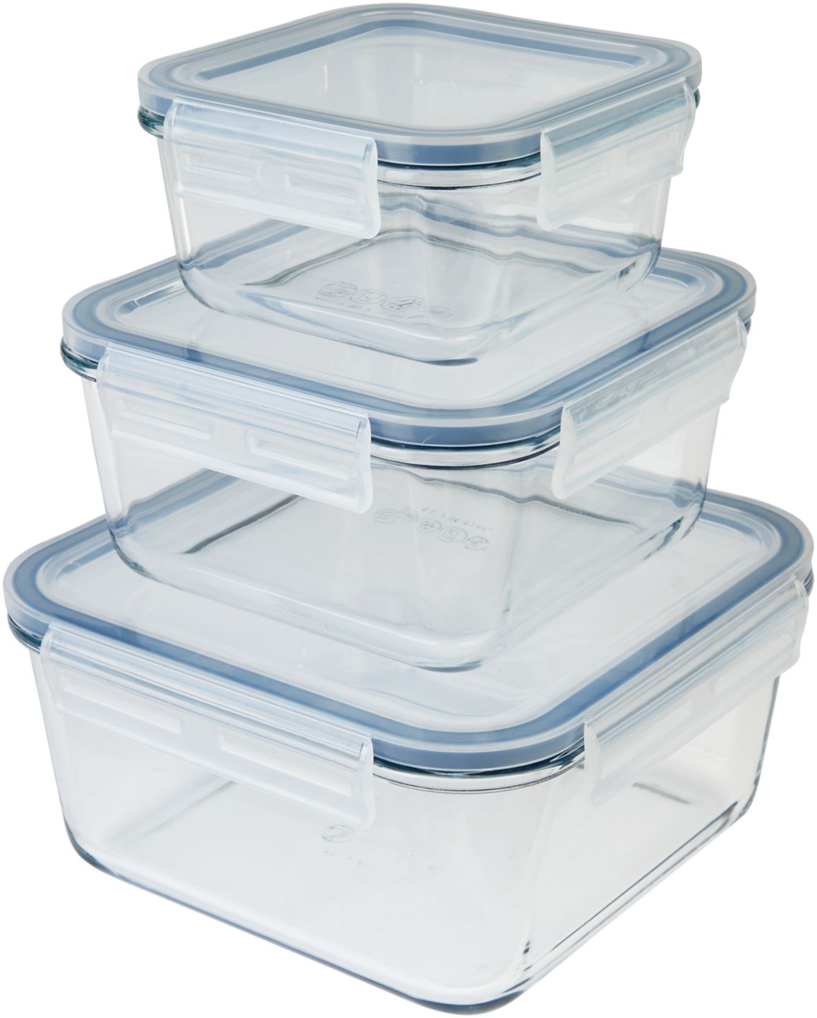 SPICE&SOUL® Frischhaltedosen-Set quadratisch