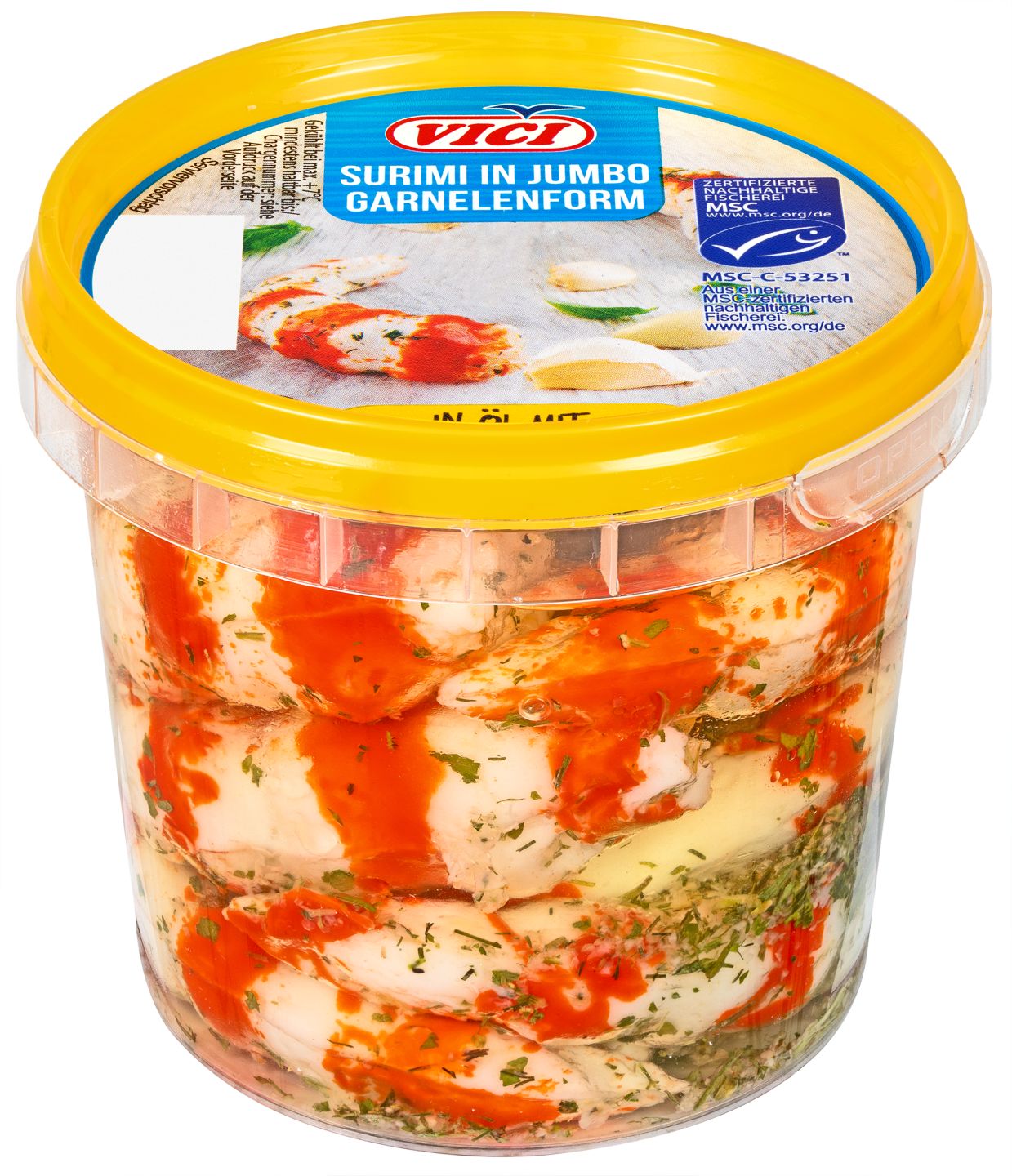 VICI Surimi in Jumbo-Garnelenform