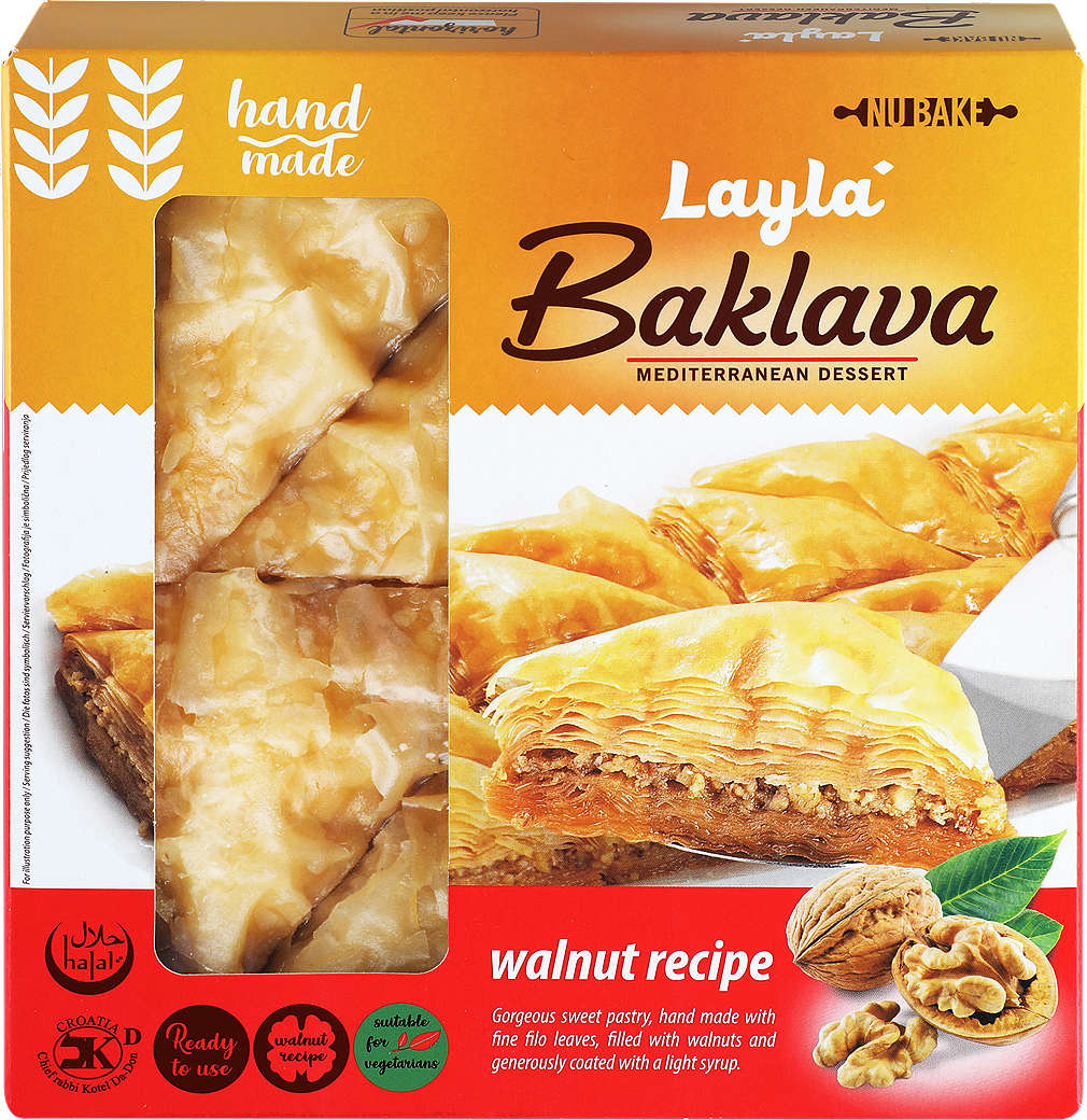 Zobrazenie výrobku Baklava s orechmi 500 g