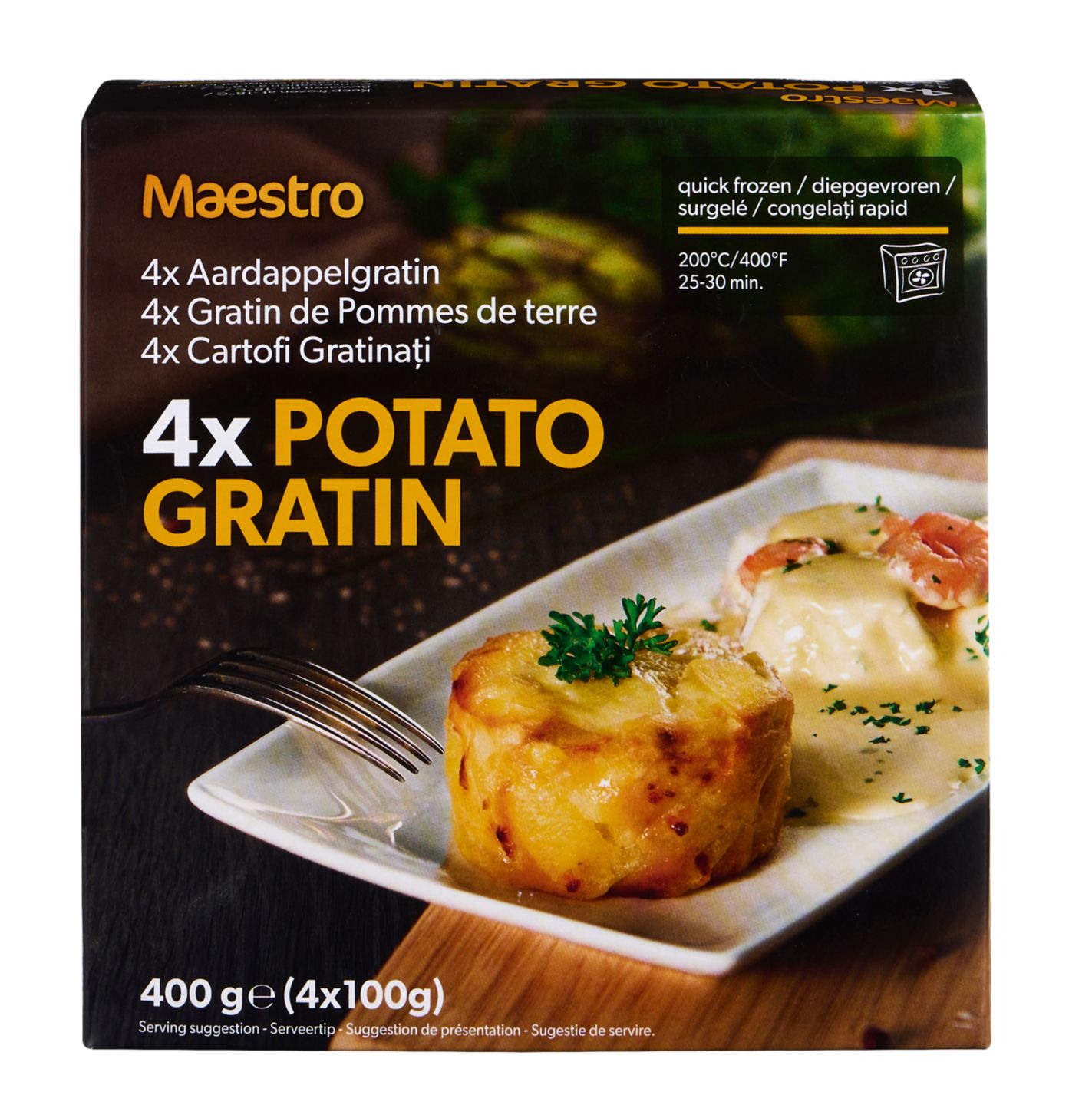 Изображение на MAESTRO Картофен огретен
замразен