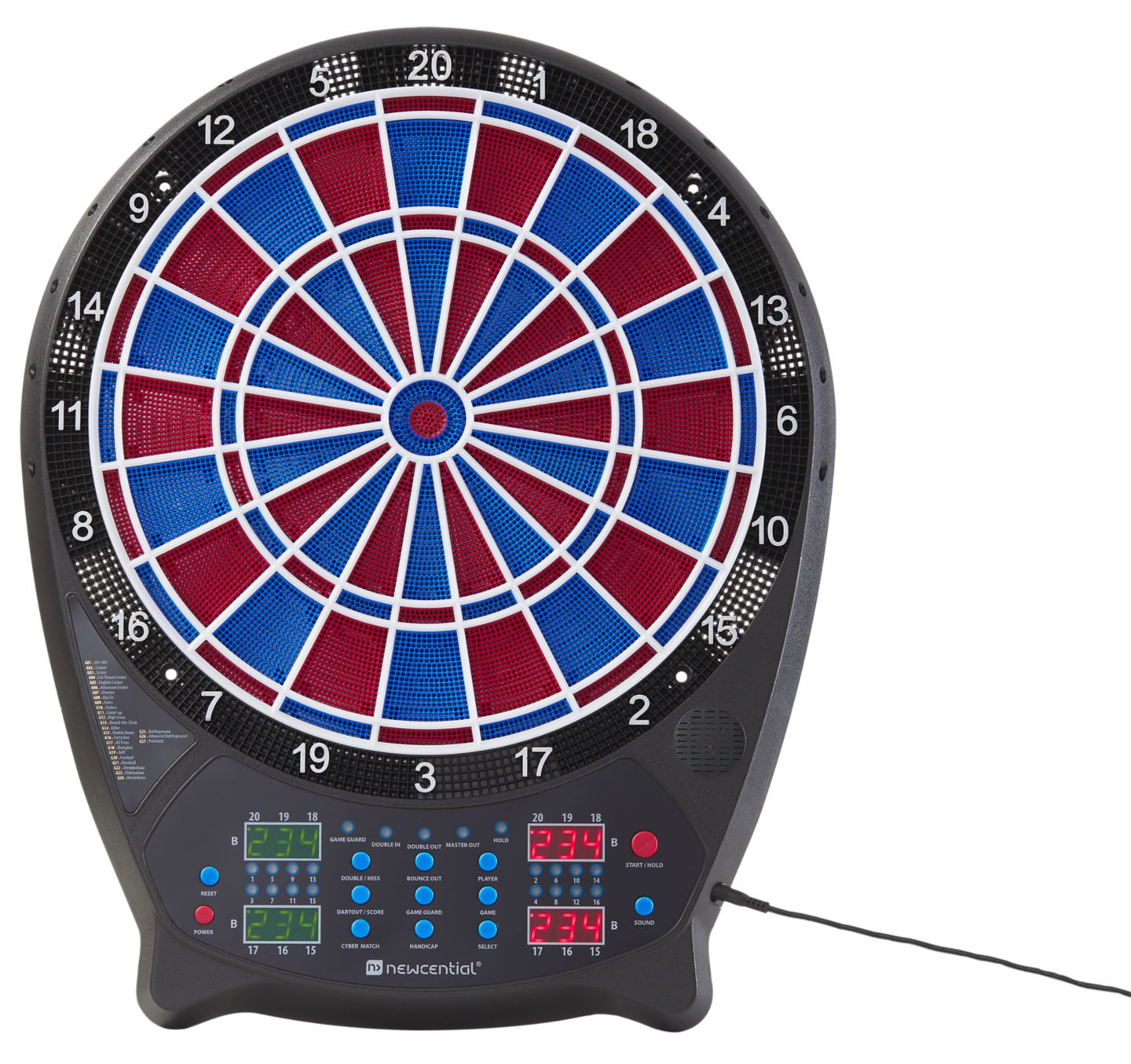 NEWCENTIAL® Elektronische Dartscheibe