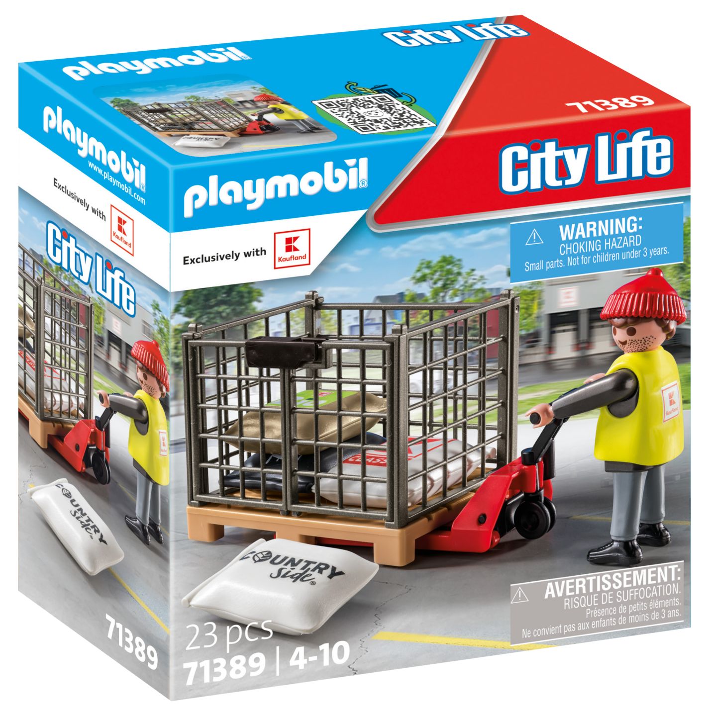 PLAYMOBIL CITY LIFE Kaufland-Hubwagen 71389