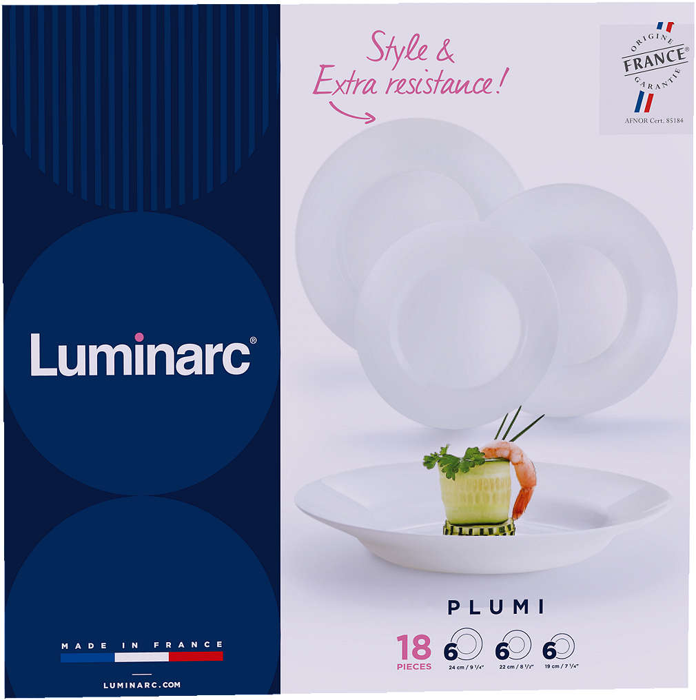 Изображение за продукта Luminarc Сервиз за хранене Plumy