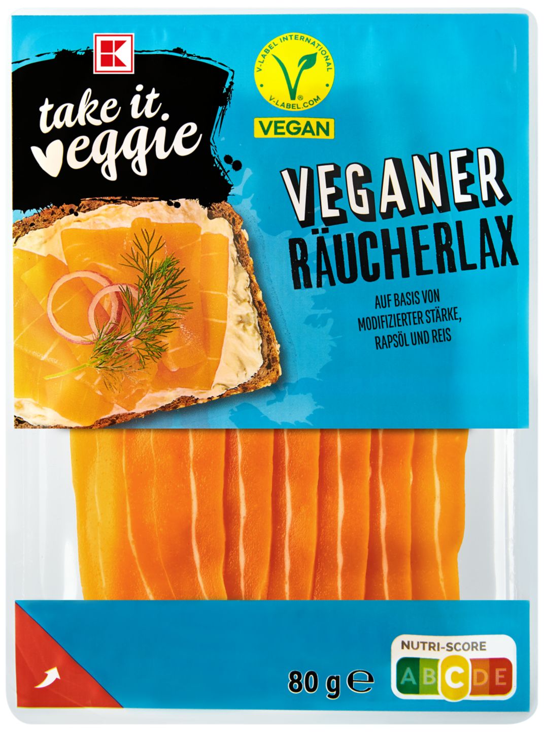 K-TAKE IT VEGGIE Veganer Räucherlax