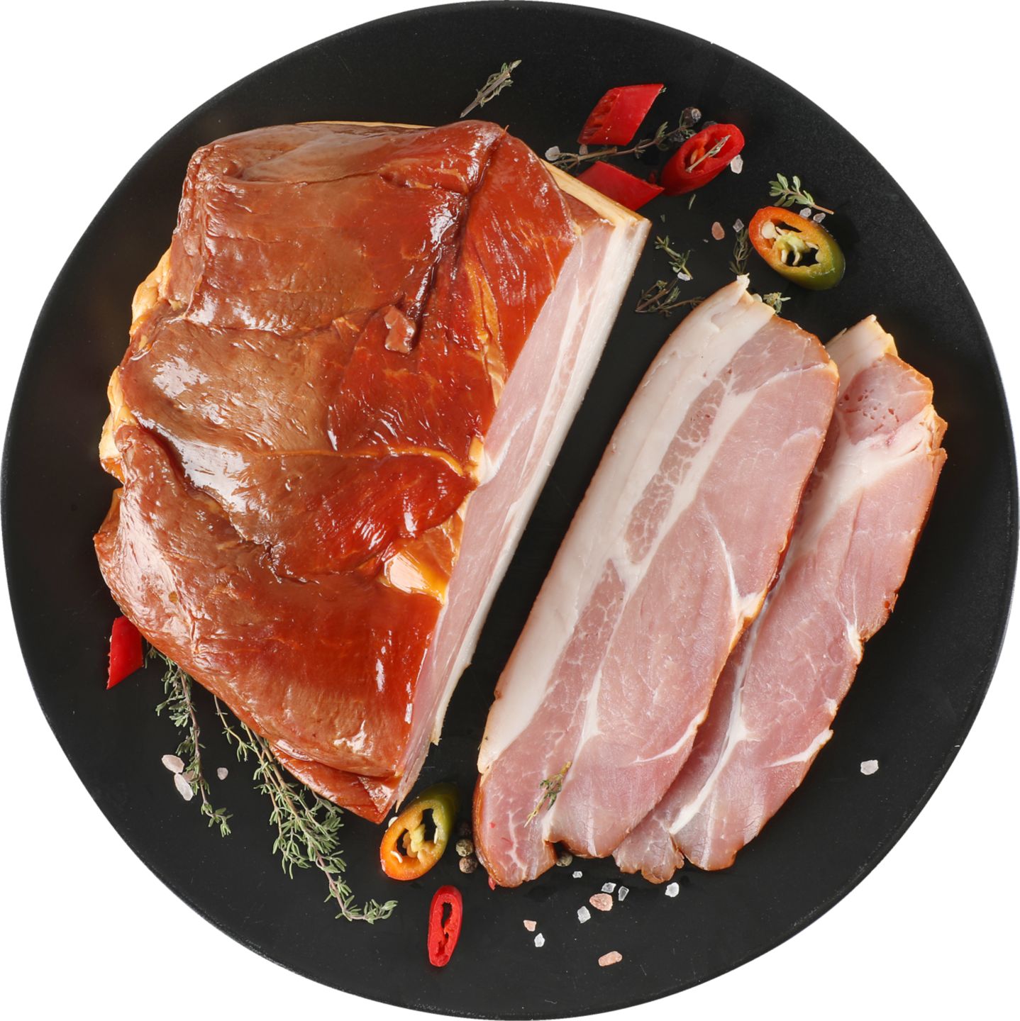 Baťovské údené stehno