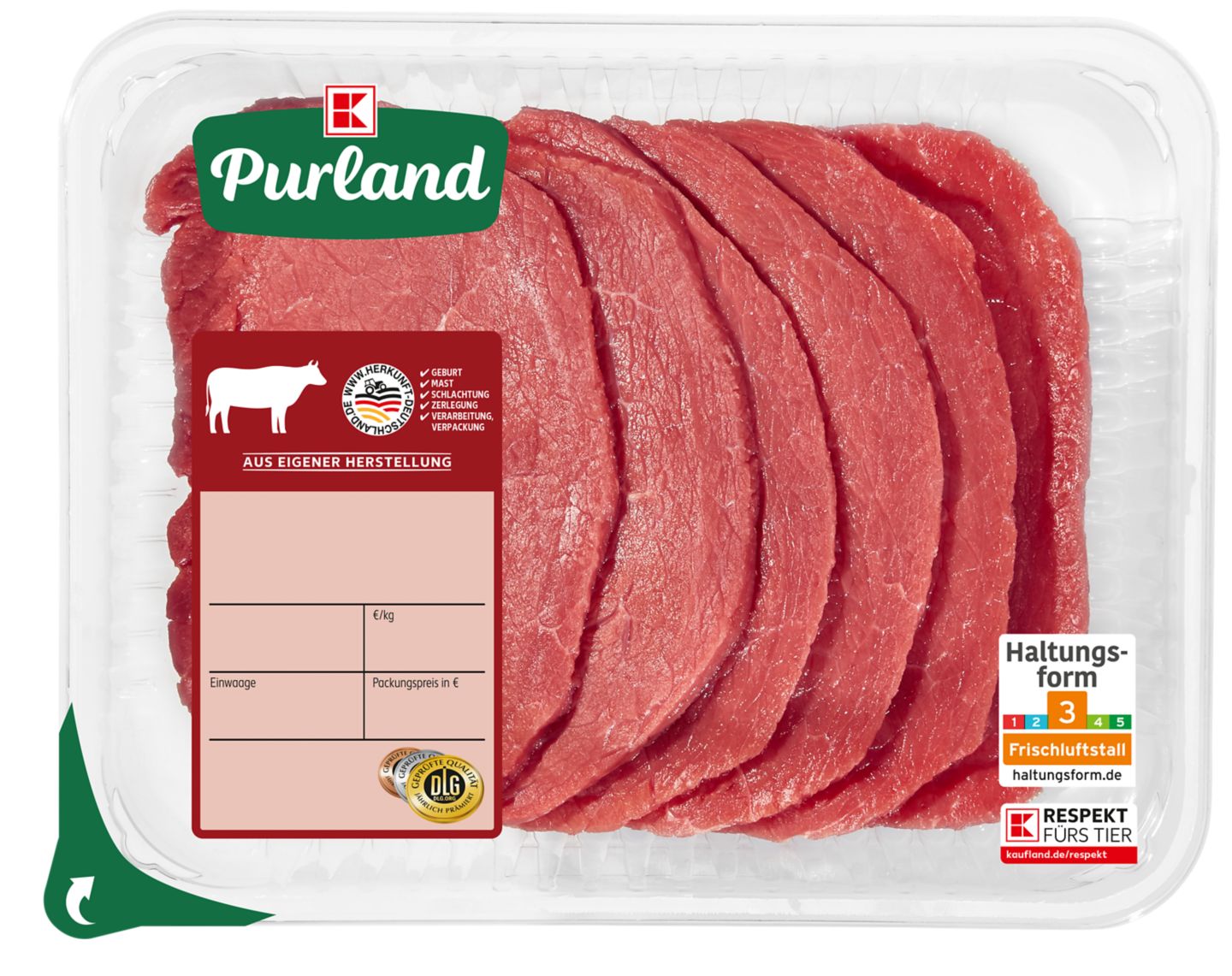 K-WERTSCHÄTZE Minutensteaks vom Jungbullen