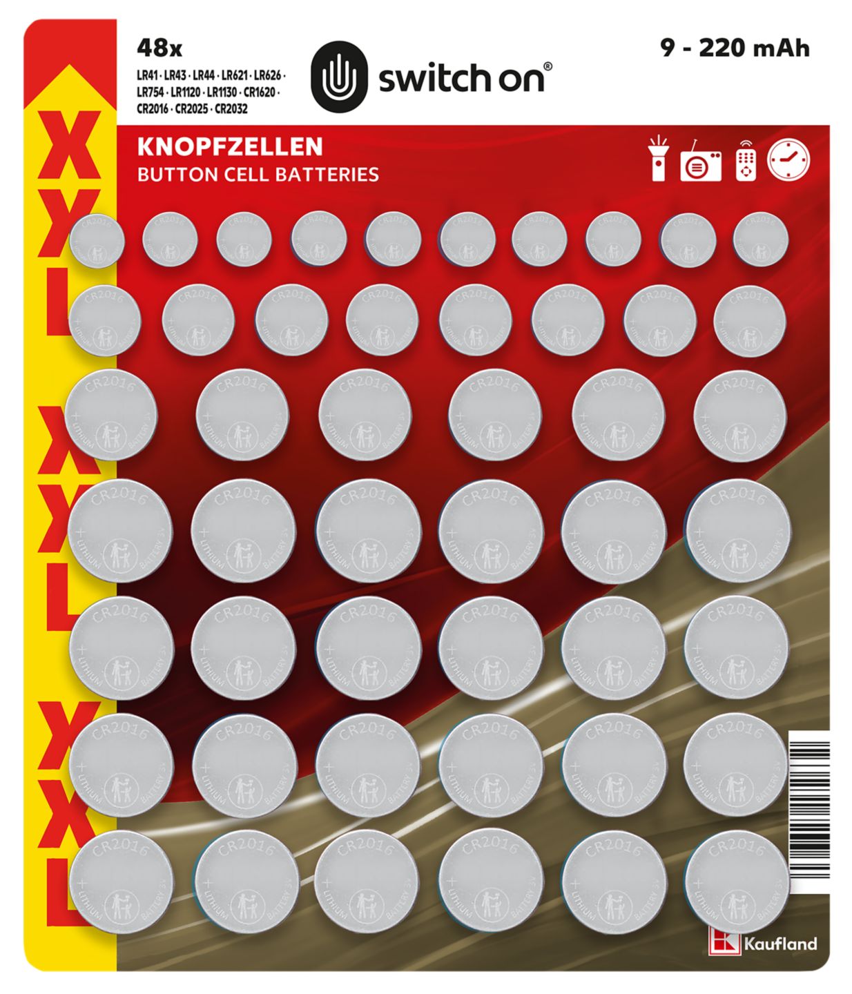 SWITCH ON® Knopfzellen