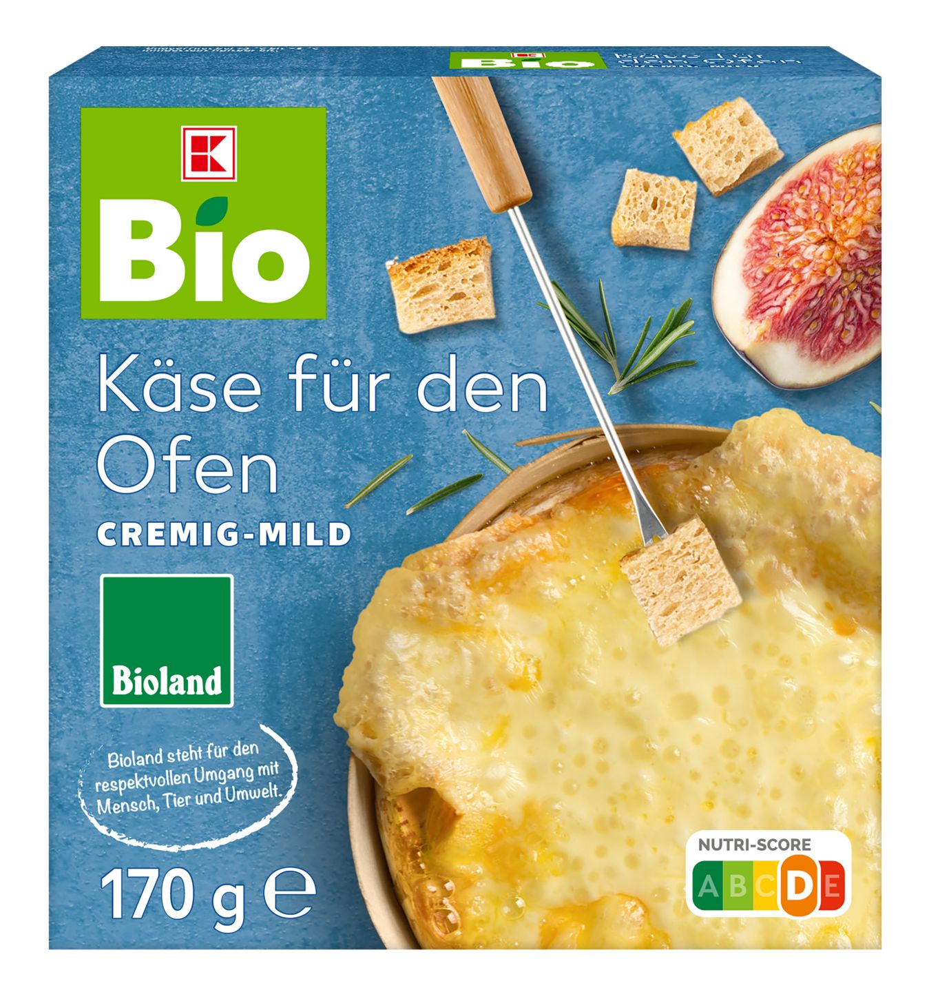 K-BIO Bioland Käse für den Ofen