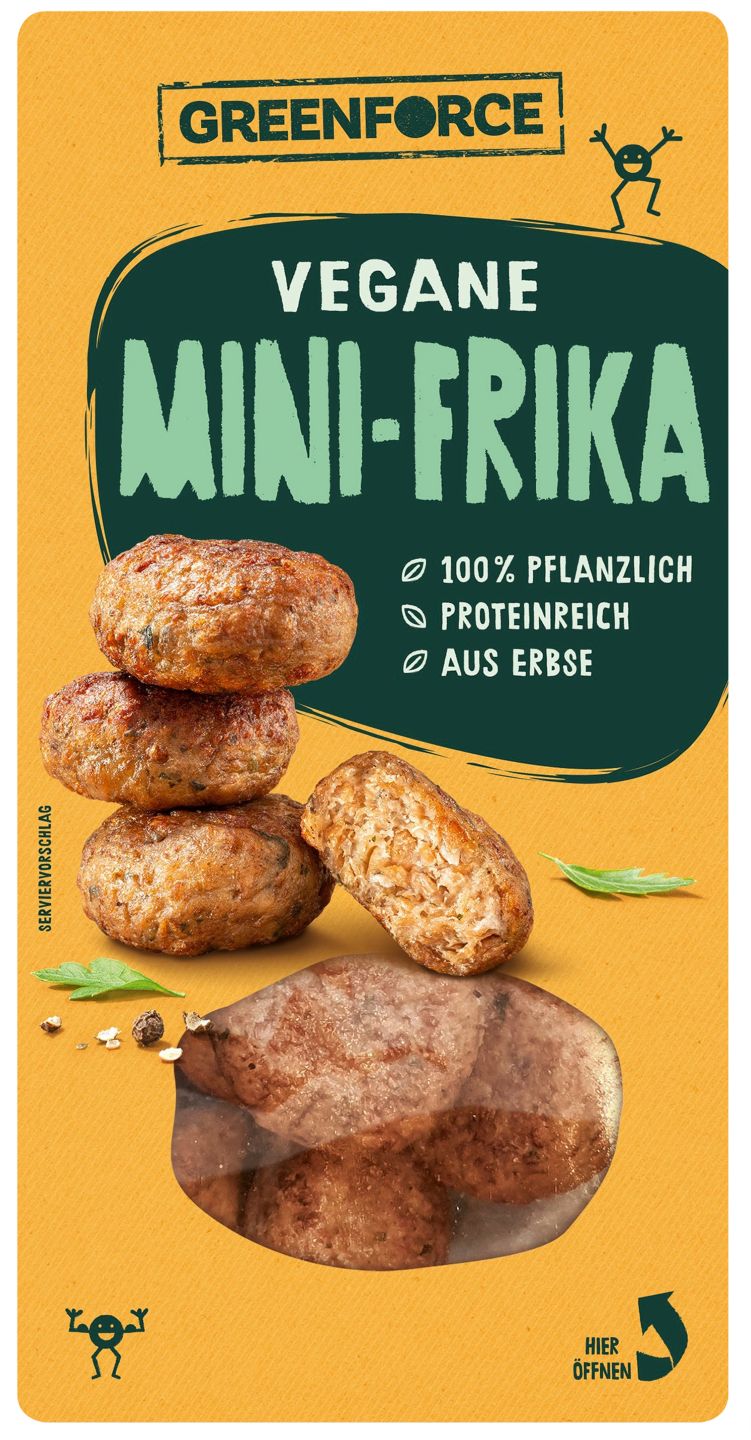 GREENFORCE Vegane Mini-Frika