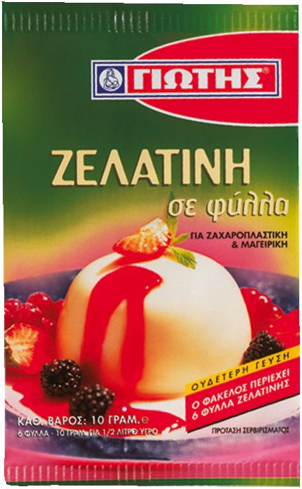 Изображение на JOTIS Желатин листа