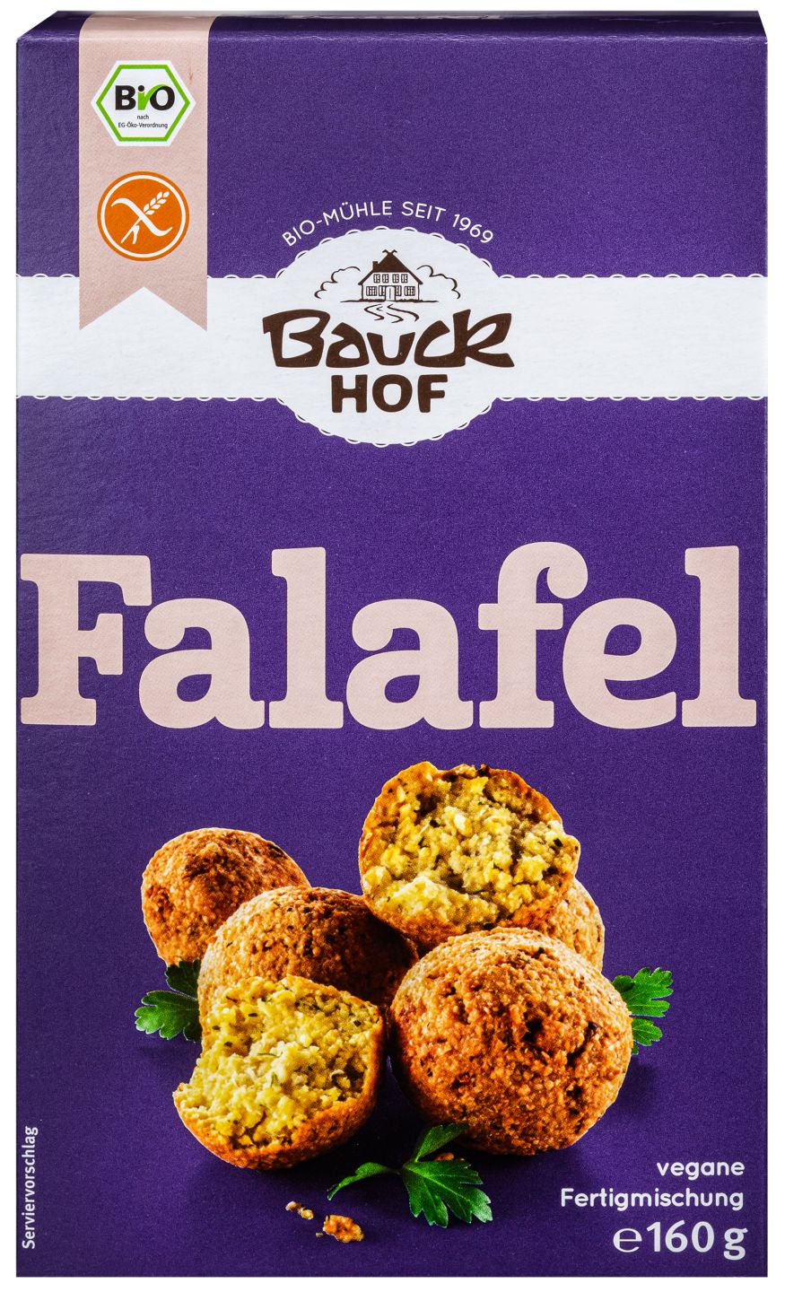 BAUCK MÜHLE Bio-Falafel- oder Burger- Mischung