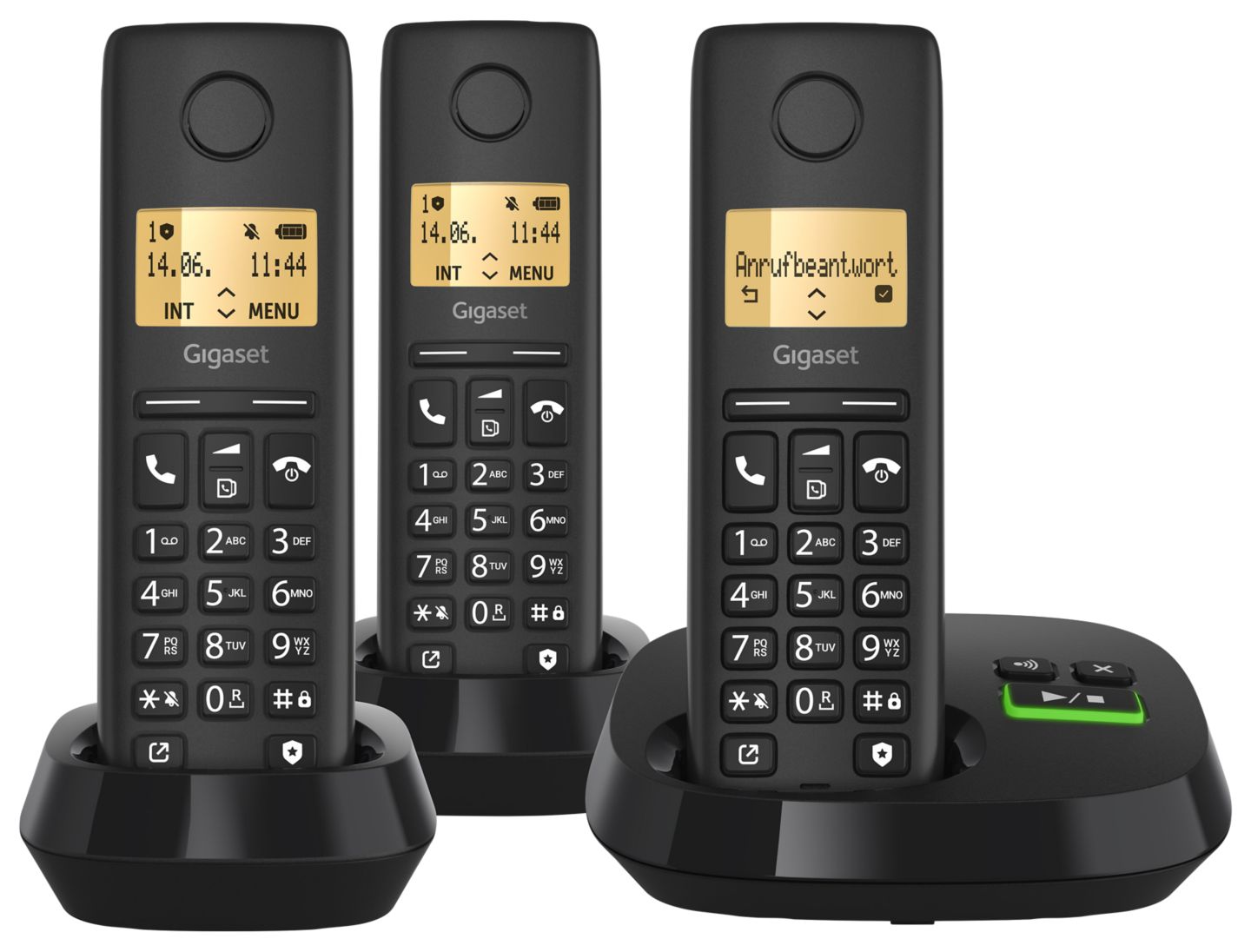 GIGASET DECT-Trio-Telefon »PURE 100A«