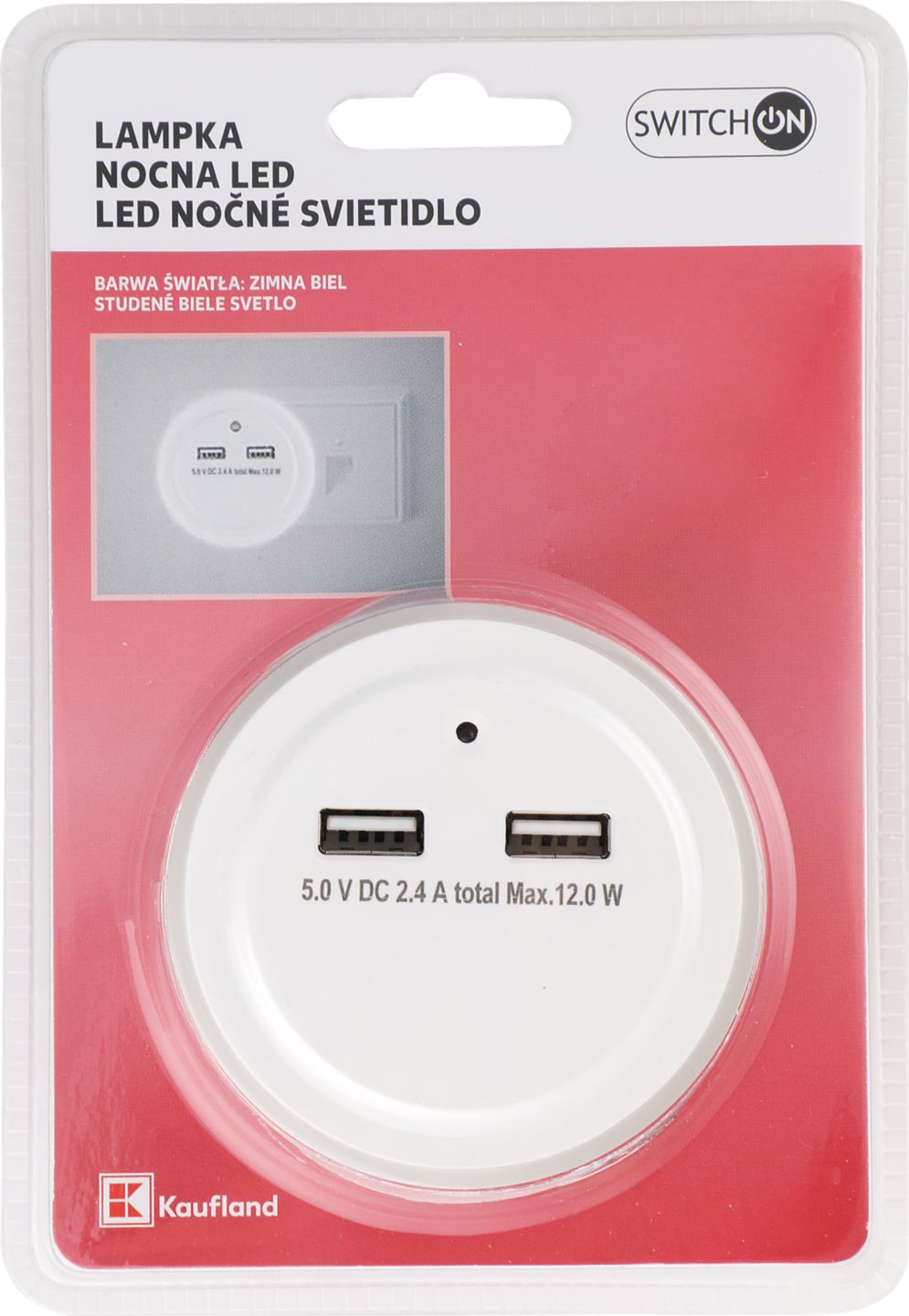 Switch On LED nočné svietidlo