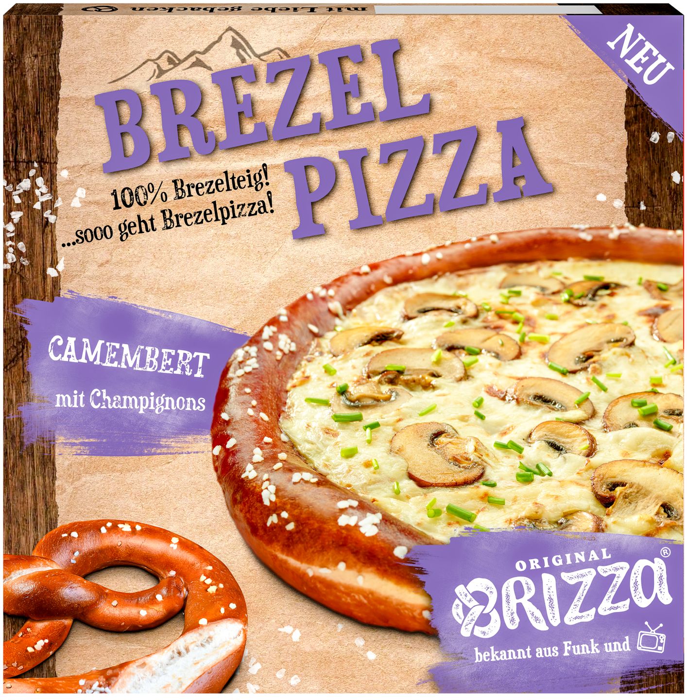 BRIZZA Brezel-Pizza