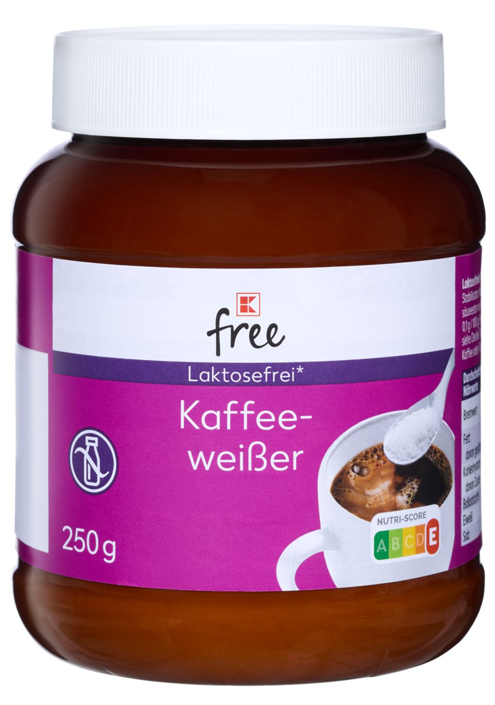 K-FREE LAKTOSEFREI Kaffeeweißer