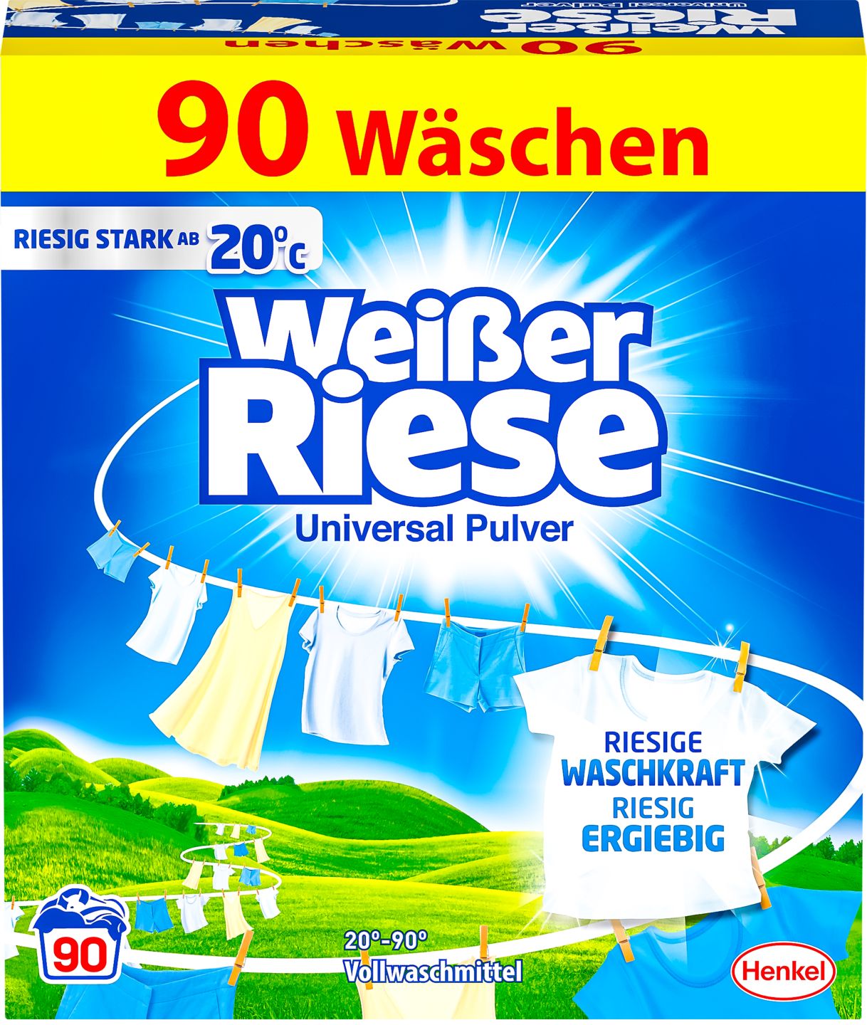 WEISSER RIESE Voll- oder Colorwaschmittel