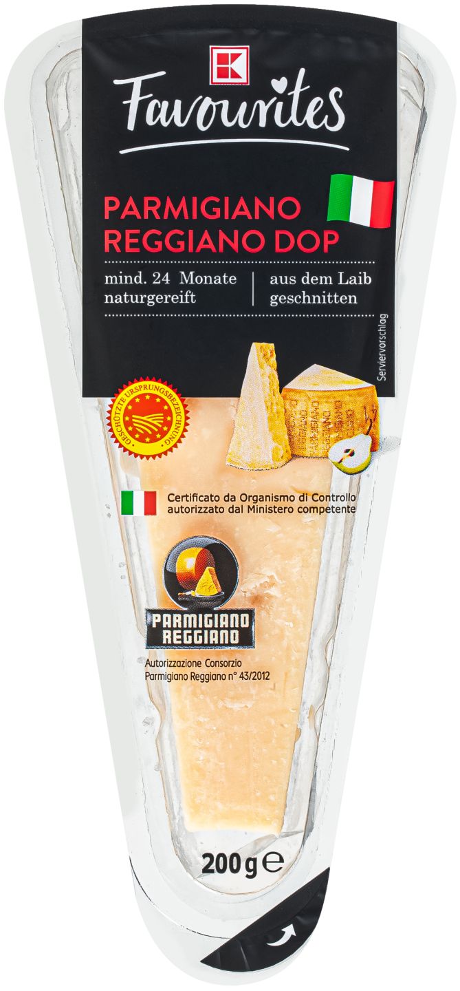 K-FAVOURITES Parmigiano Reggiano DOP 