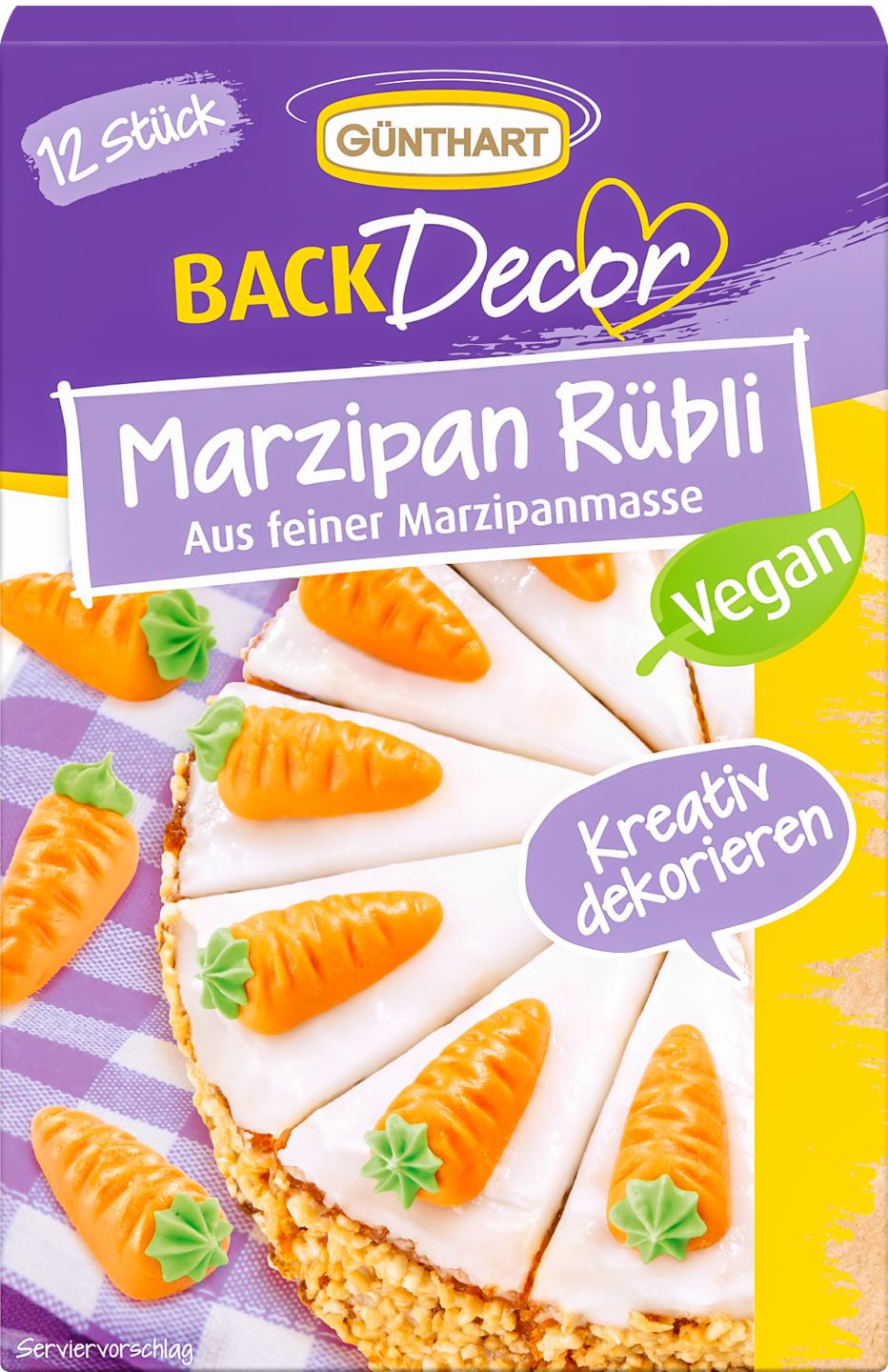 GÜNTHART Marzipan-Rübli