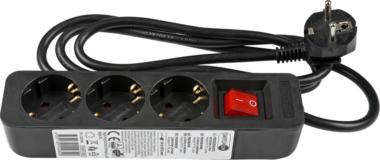 Изображение на Switch On Разклонител
3 гнезда