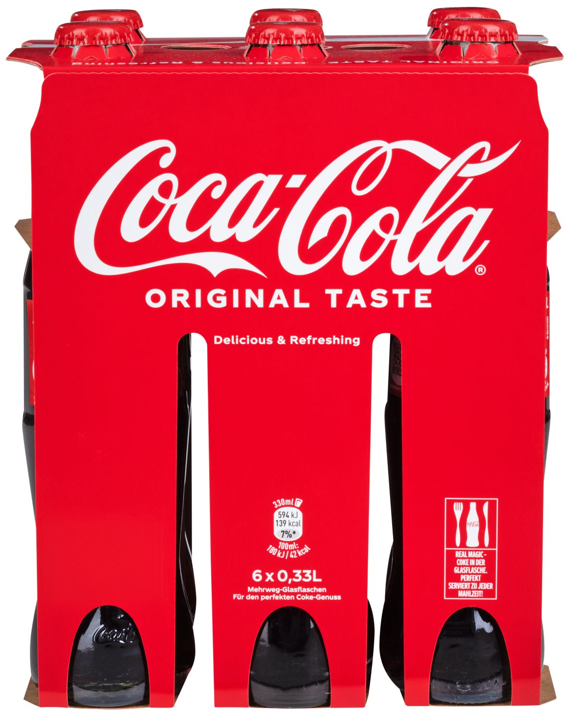 COCA-COLA oder FANTA Erfrischungsgetränk