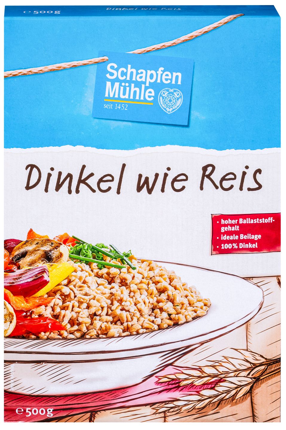 SCHAPFENMÜHLE Dinkel wie Reis