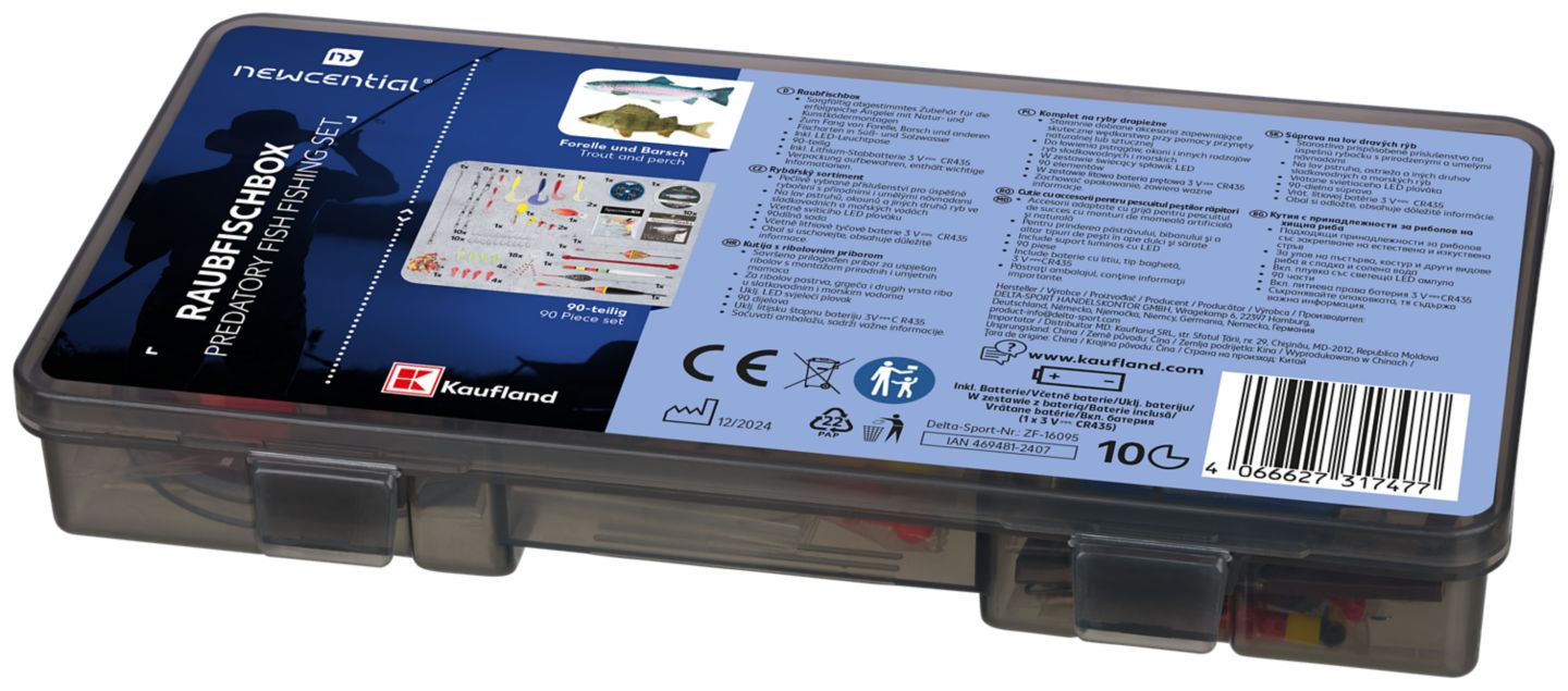 NEWCENTIAL® Raubfischbox »Forelle/Barsch«