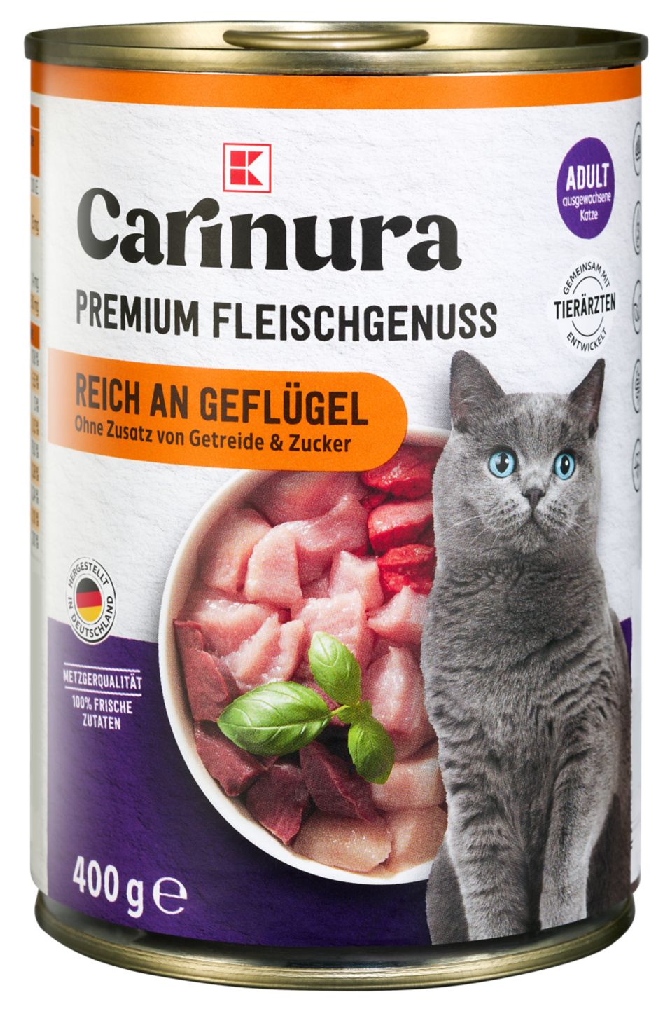 K-CARINURA Premium-Fleischgenuss Katzenfutter